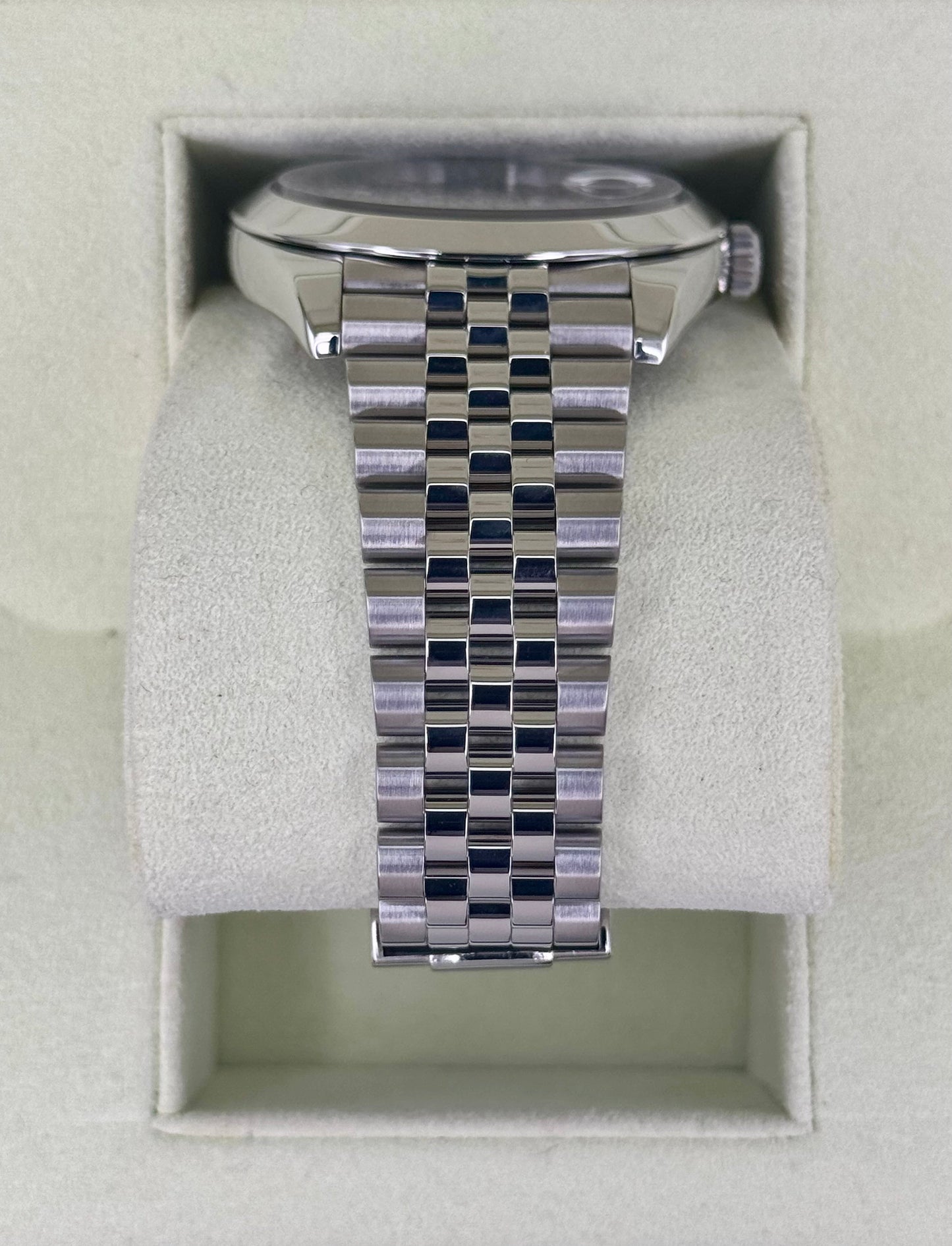 2018 Rolex Datejust 41mm 126300 Stainless Steel Jubilee Black Dial - MyWatchLLC