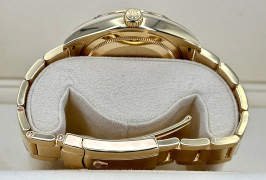 2016 Sky-Dweller 42mm 326938 Yellow Gold Champagne Arabic Numerals Dial - MyWatchLLC