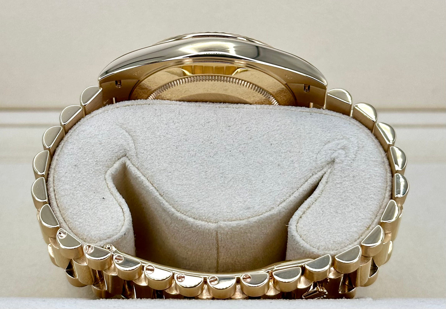 2017 Rolex Day-Date 40mm 228238 Gold Presidential Sundust Dial - MyWatchLLC