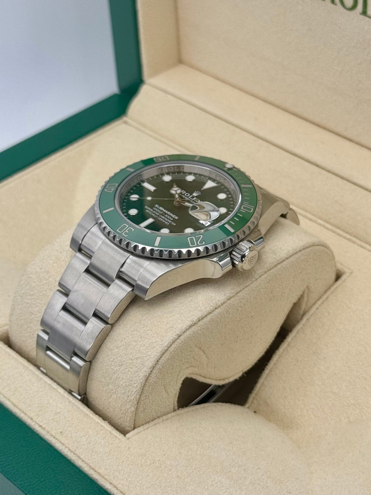2019 Rolex Submariner "Hulk" 40mm 116610LV Green Dial - MyWatchLLC