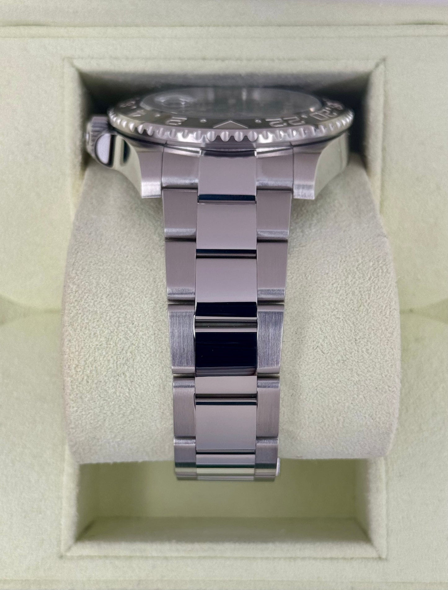 Rolex GMT-Master II 40mm 116710LN Stainless Steel Black Dial - MyWatchLLC