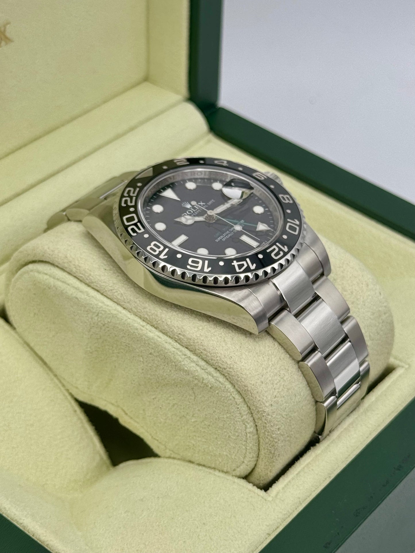 2012 Rolex GMT-Master II 40mm 116710LN Stainless Steel Black Dial - MyWatchLLC