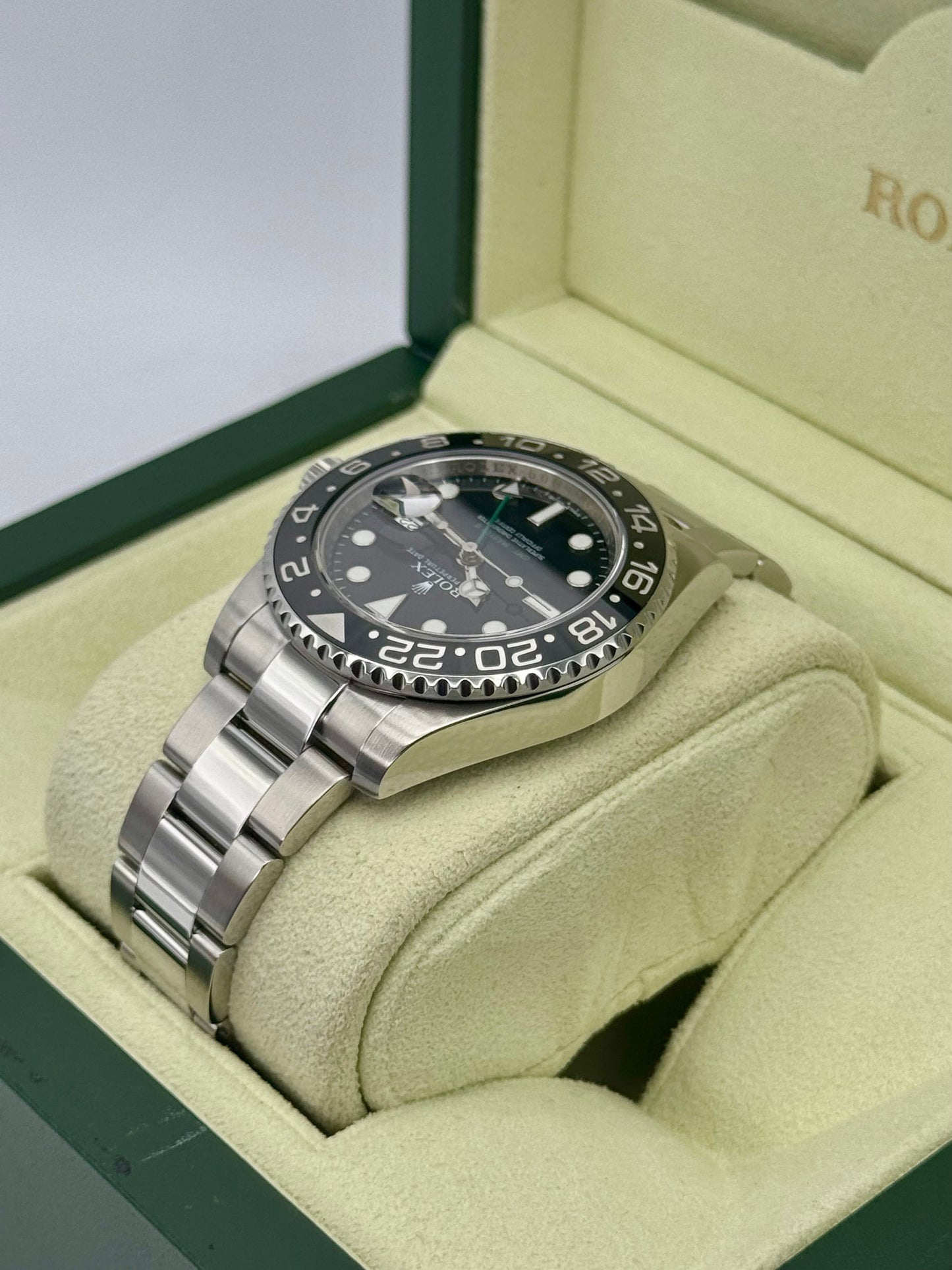 2012 Rolex GMT-Master II 40mm 116710LN Stainless Steel Black Dial - MyWatchLLC