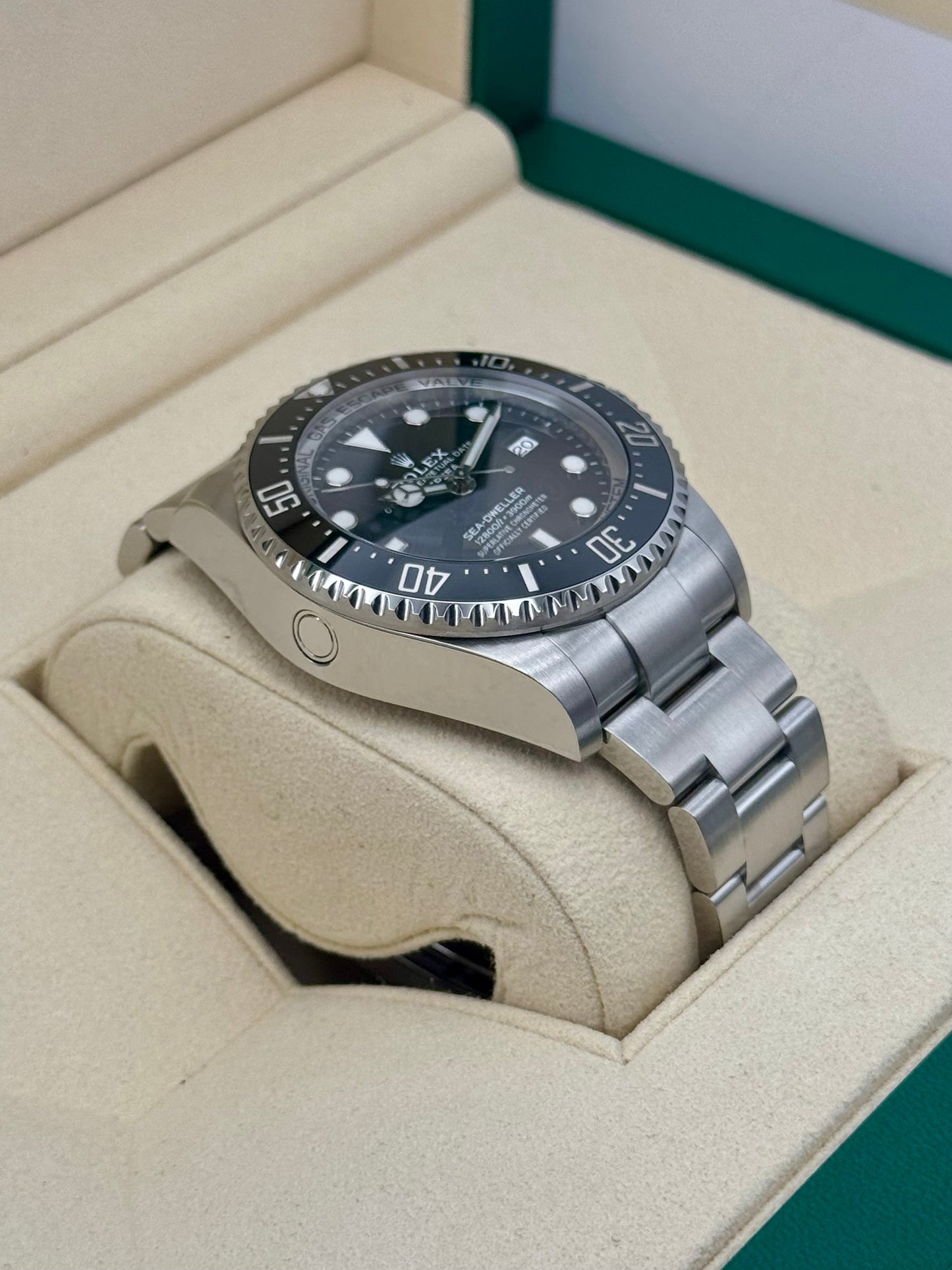 2021 Rolex Deepsea 44mm 126660 Stainless Steel Black Dial - MyWatchLLC