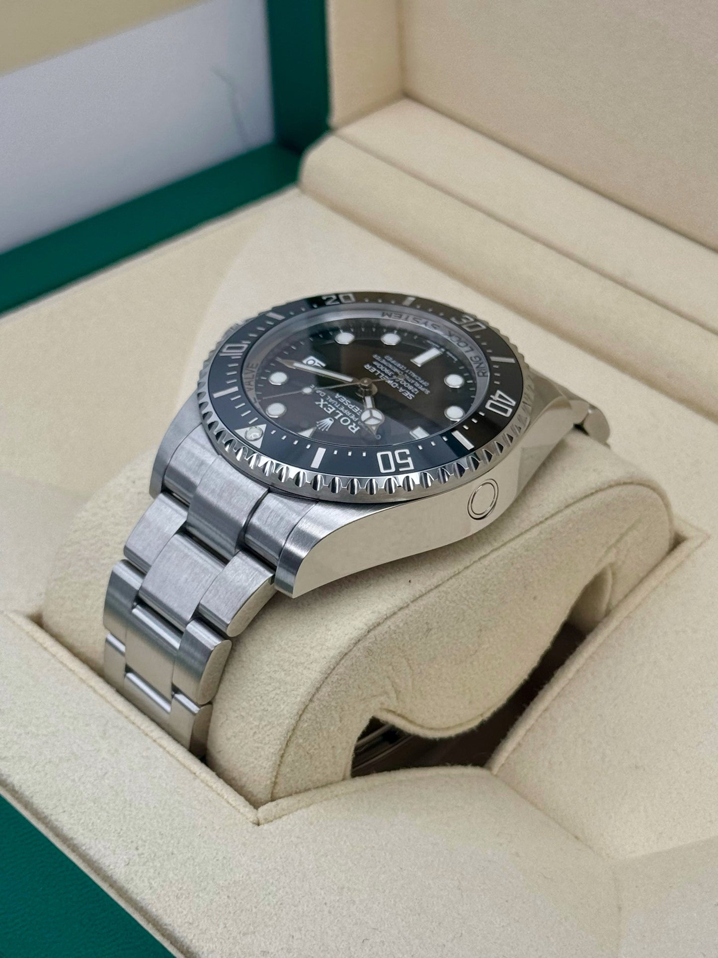 2021 Rolex Deepsea 44mm 126660 Stainless Steel Black Dial - MyWatchLLC