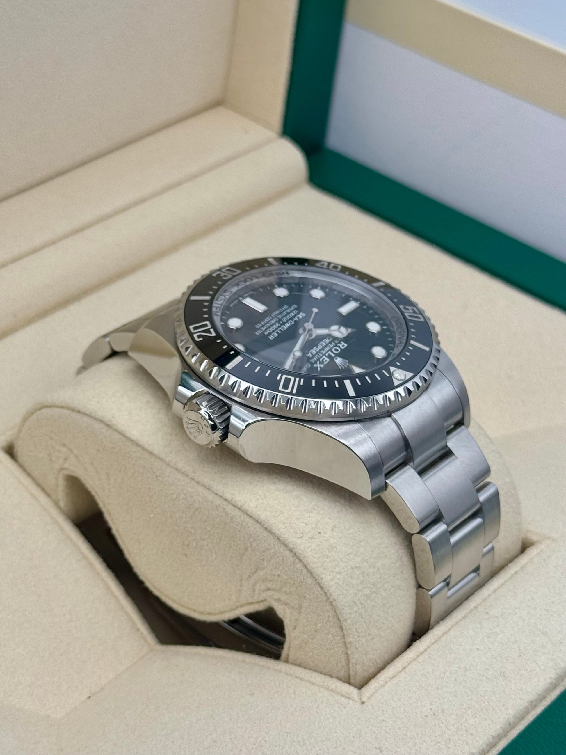 2021 Rolex Deepsea 44mm 126660 Stainless Steel Black Dial - MyWatchLLC