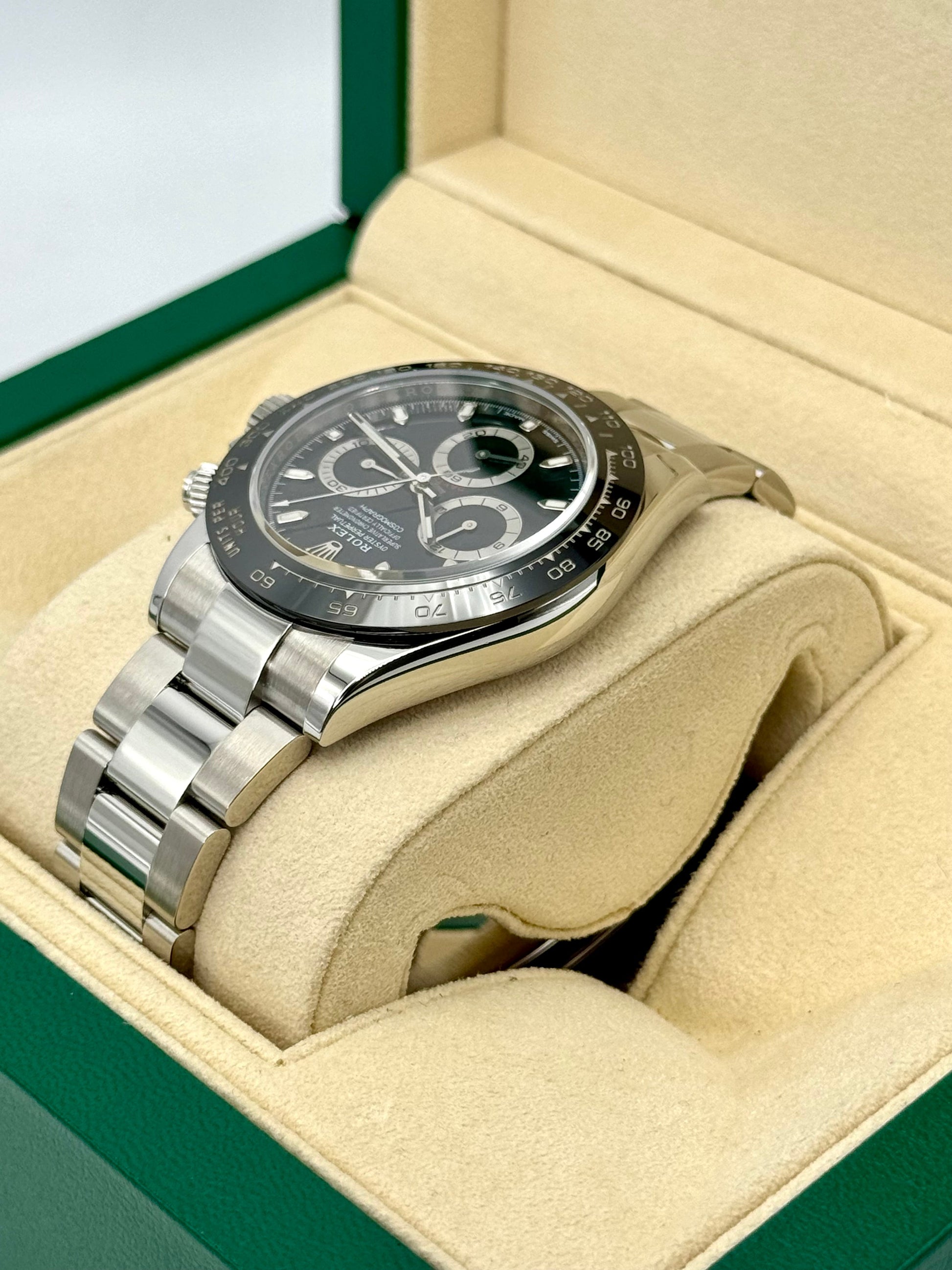 Rolex Daytona 40mm 116500LN Stainless Steel Black Dial - MyWatchLLC