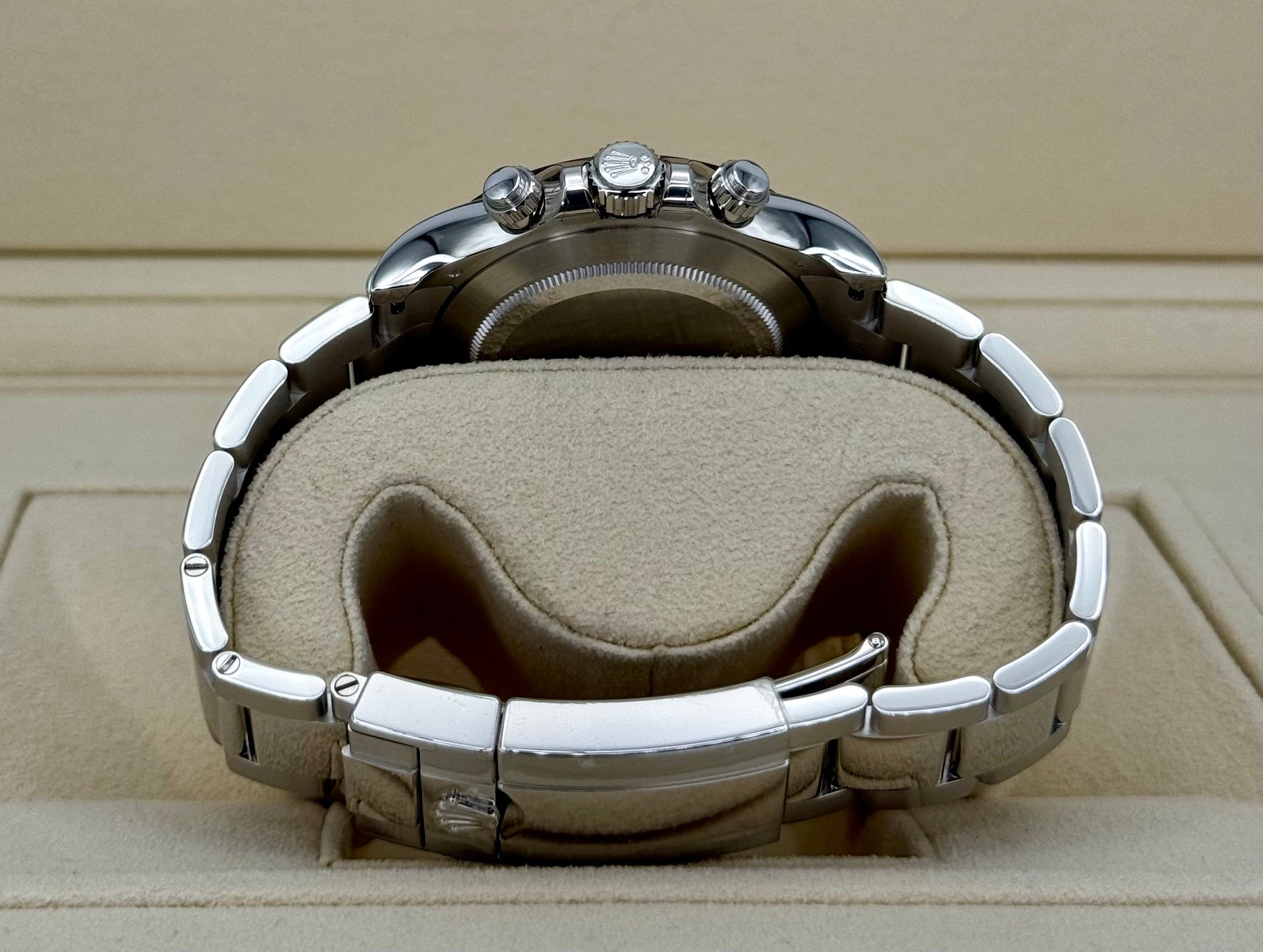 NEW 2023 Rolex Daytona 40mm 116506 Platinum Ice Blue Diamond Dial - MyWatchLLC