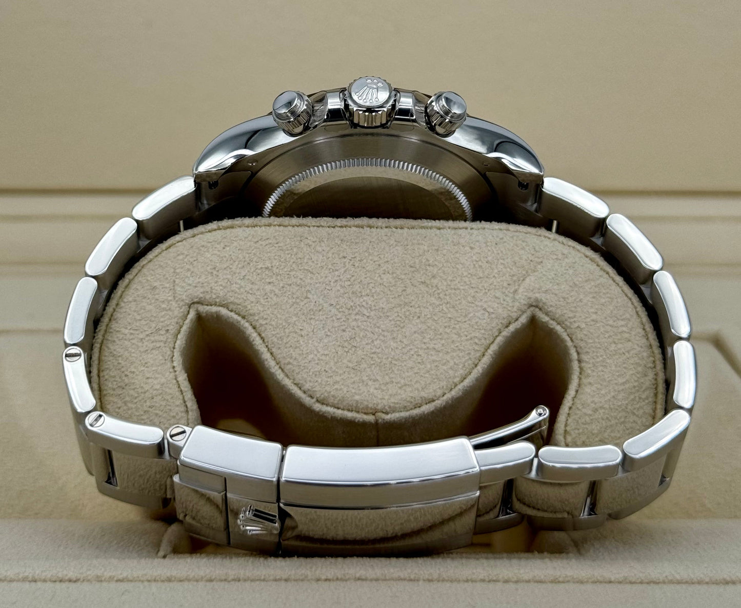 NEW 2023 Rolex Daytona 40mm 116506 Platinum Ice Blue Diamond Dial - MyWatchLLC