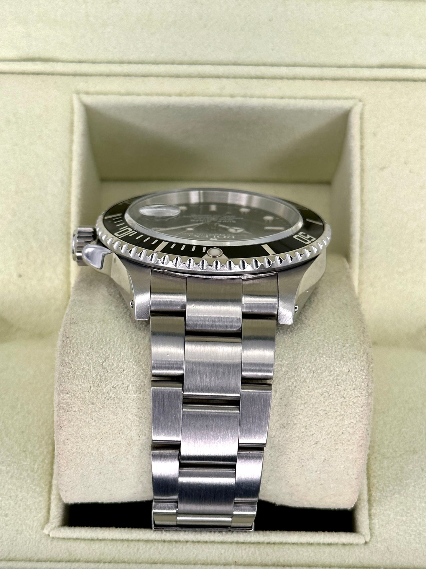 2002 Rolex Submariner Date 40mm 16610 Stainless Steel Black Dial - MyWatchLLC