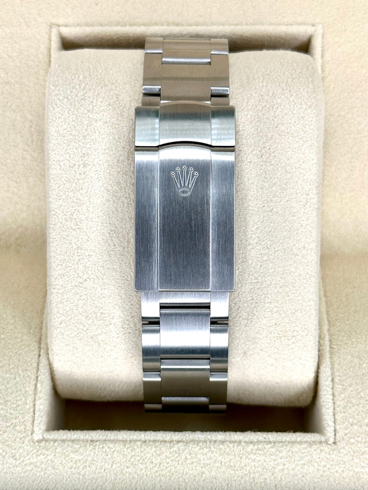 NEW 2023 Rolex Oyster Perpetual 36mm 126000 Candy Pink Stick Dial - MyWatchLLC