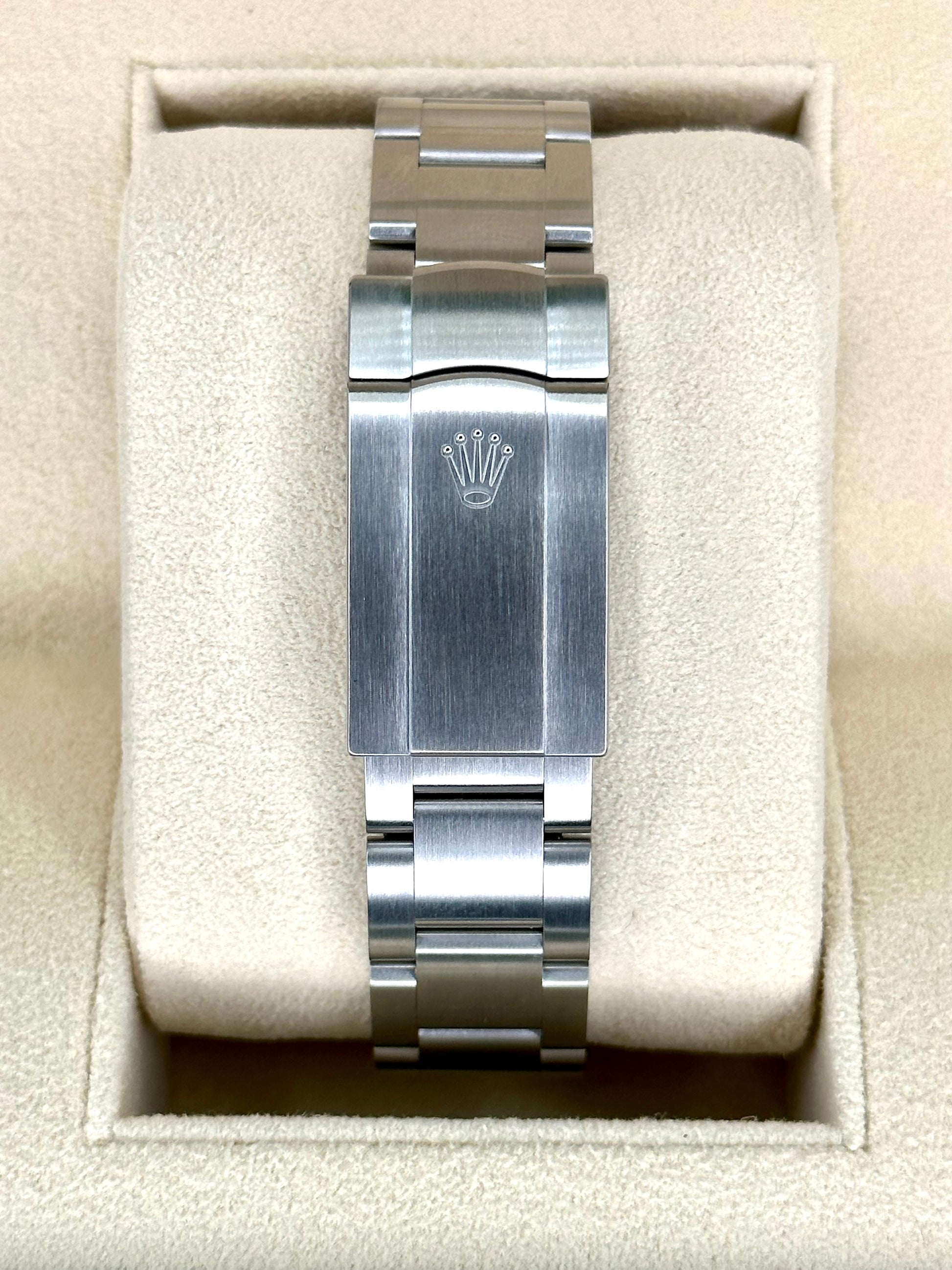 NEW 2023 Rolex Oyster Perpetual 36mm 126000 Candy Pink Stick Dial - MyWatchLLC