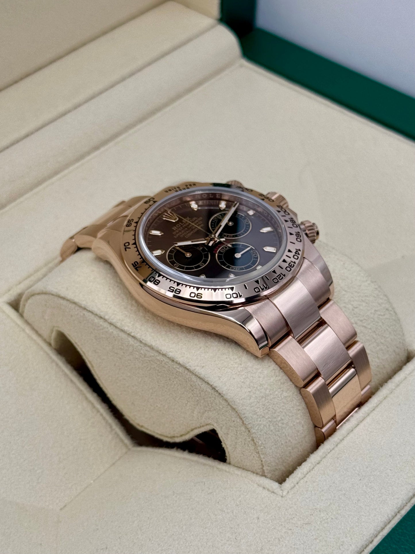 2021 Rolex Daytona 40mm 116505 Rose Gold Chocolate Dial - MyWatchLLC