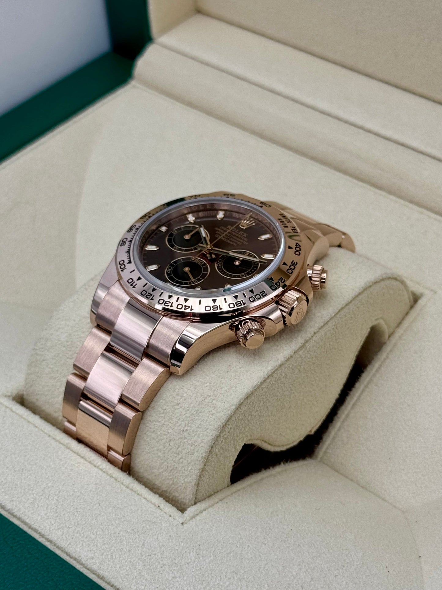 2021 Rolex Daytona 40mm 116505 Rose Gold Chocolate Dial - MyWatchLLC
