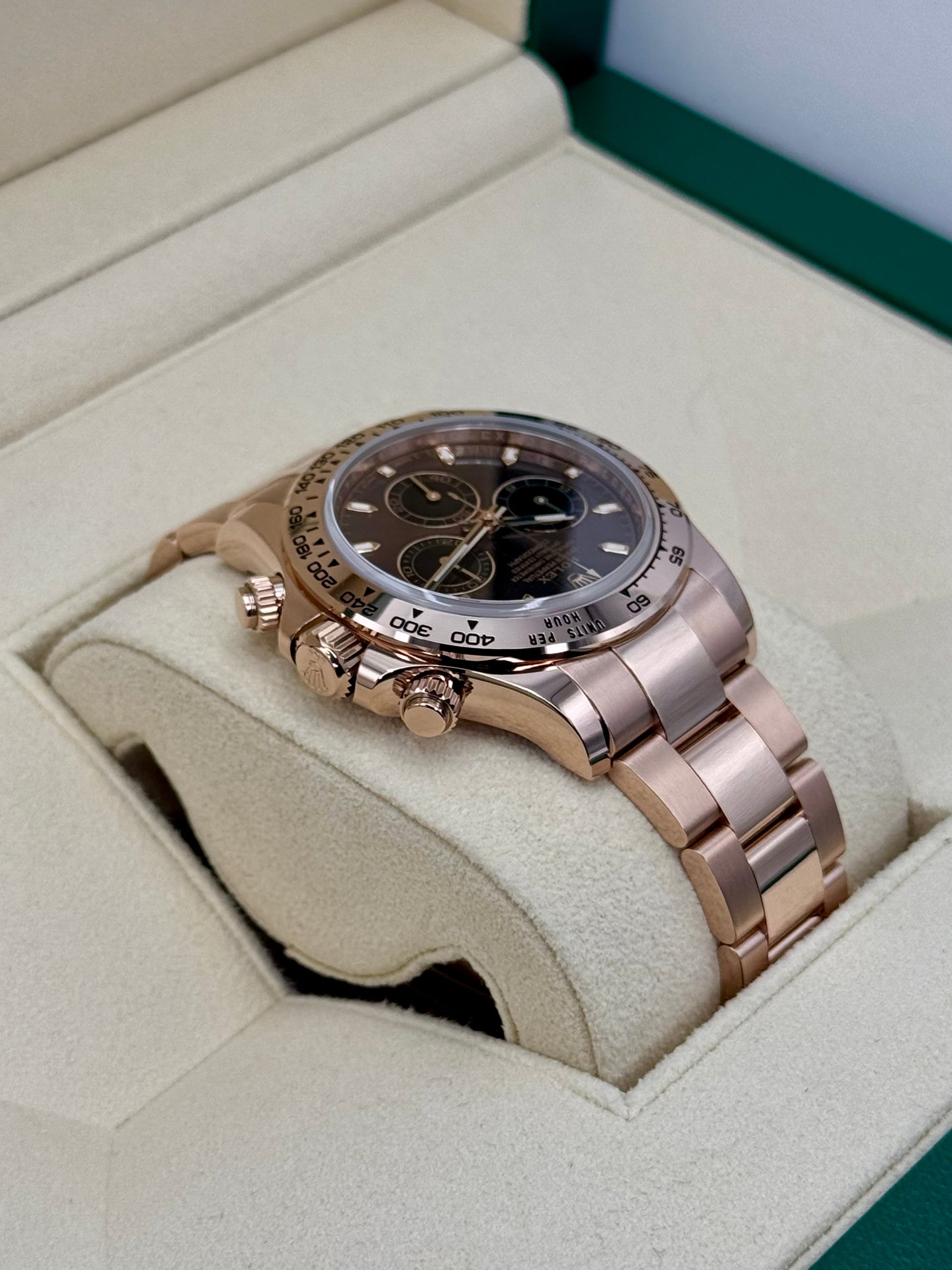 2021 Rolex Daytona 40mm 116505 Rose Gold Chocolate Dial - MyWatchLLC