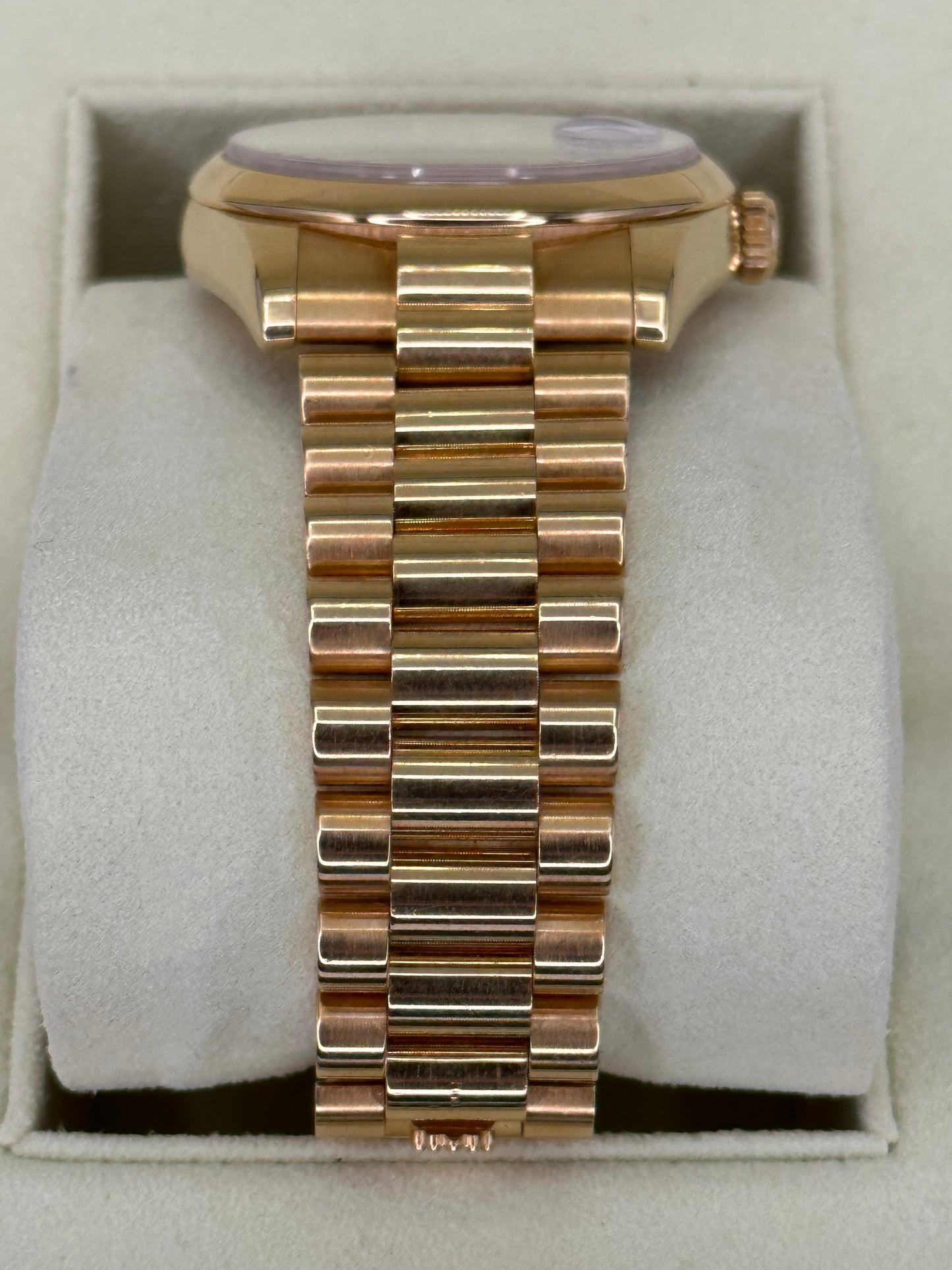 2011 Rolex Day-Date 36mm 118208 Presidential Black Onyx Dial - MyWatchLLC