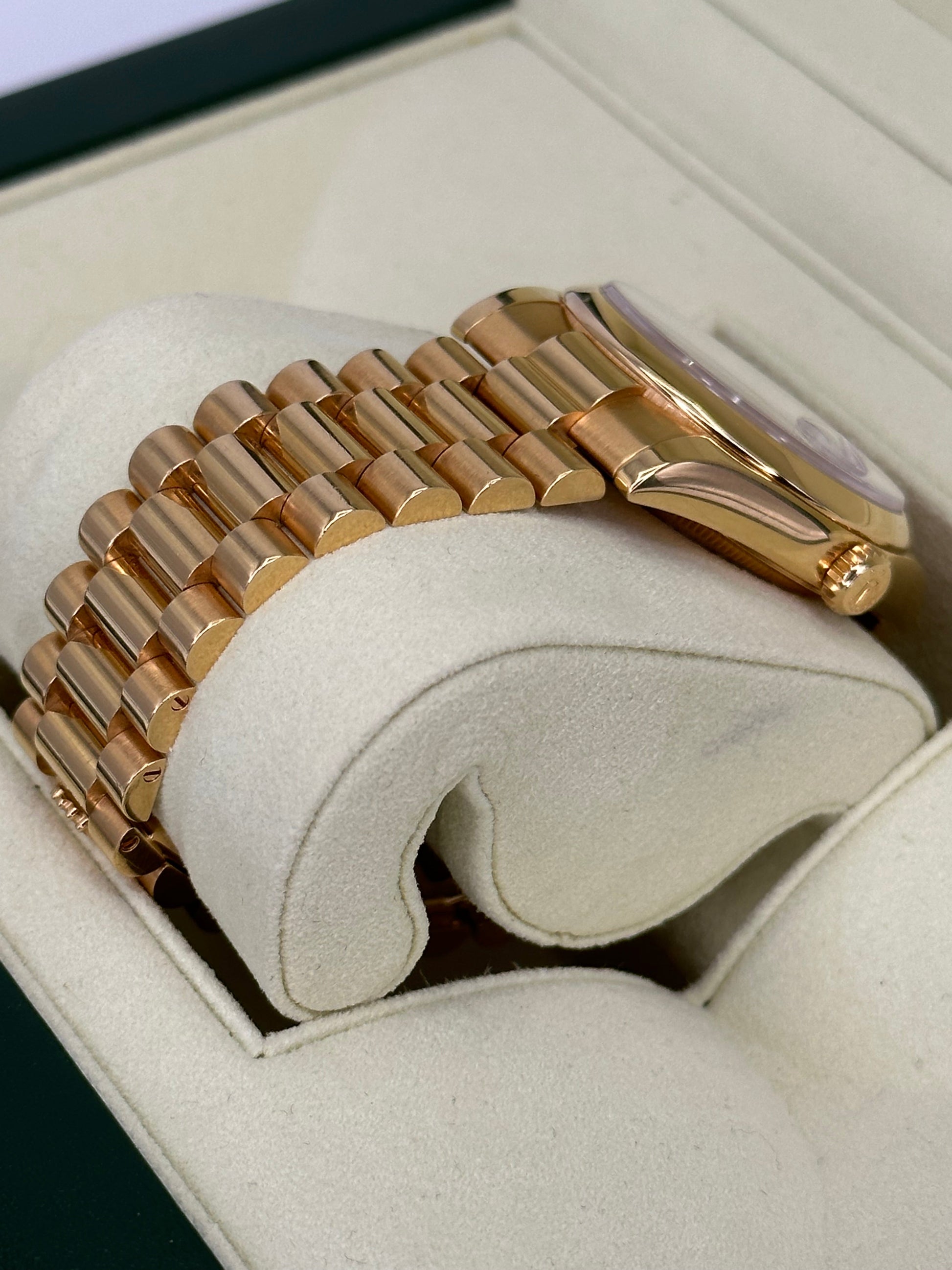 2011 Rolex Day-Date 36mm 118208 Presidential Black Onyx Dial - MyWatchLLC