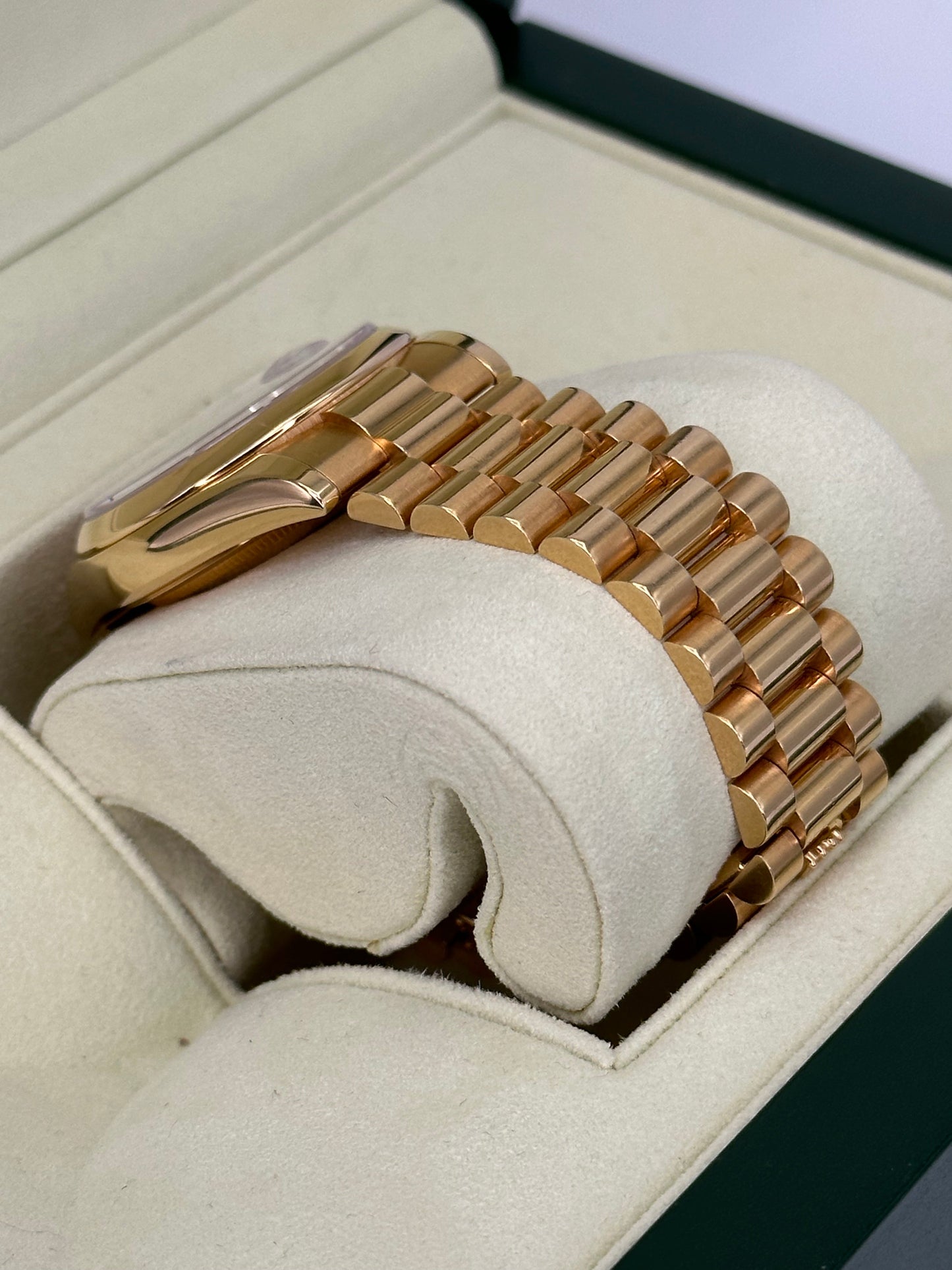 2011 Rolex Day-Date 36mm 118208 Presidential Black Onyx Dial - MyWatchLLC