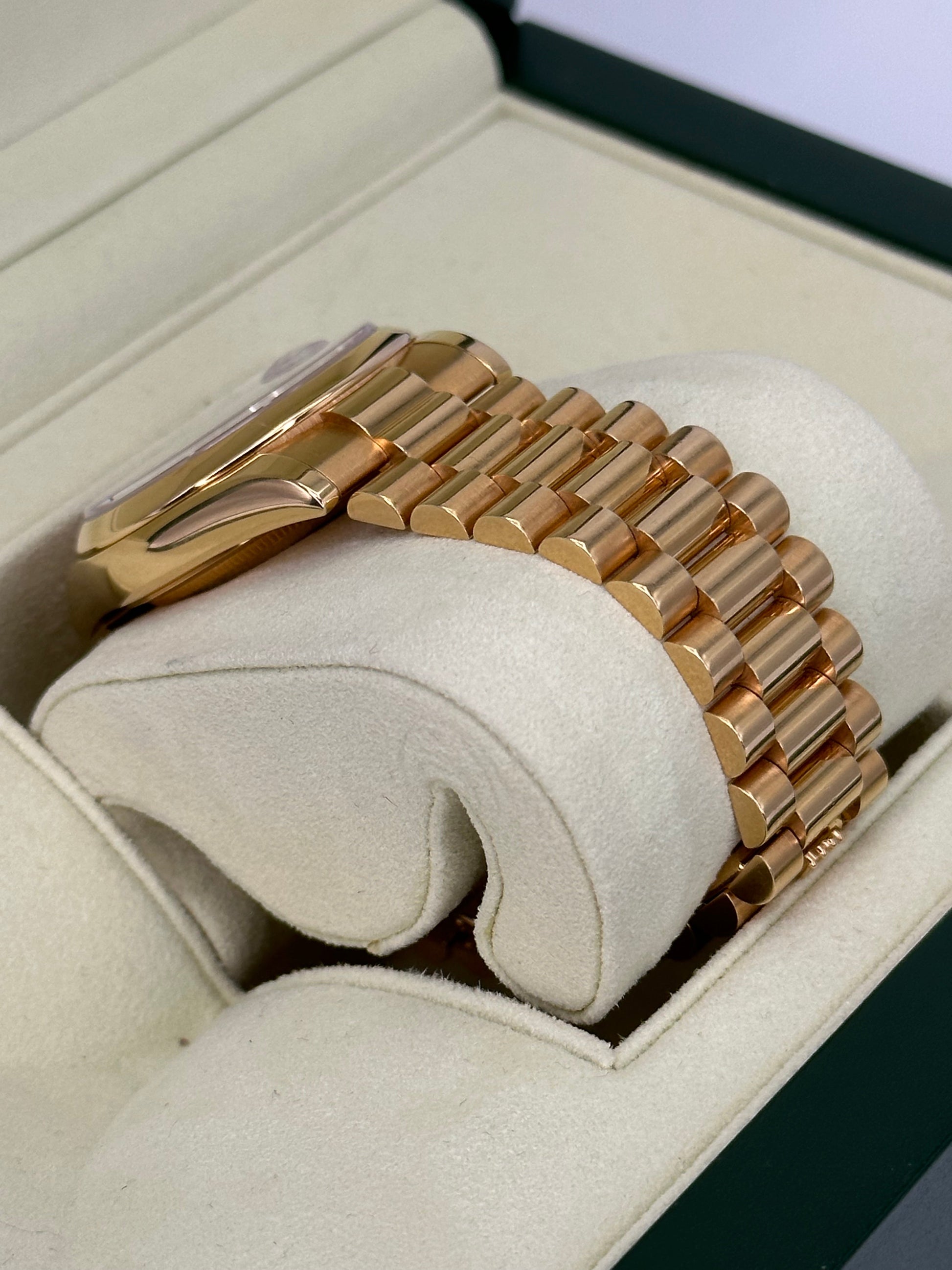 2011 Rolex Day-Date 36mm 118208 Presidential Black Onyx Dial - MyWatchLLC