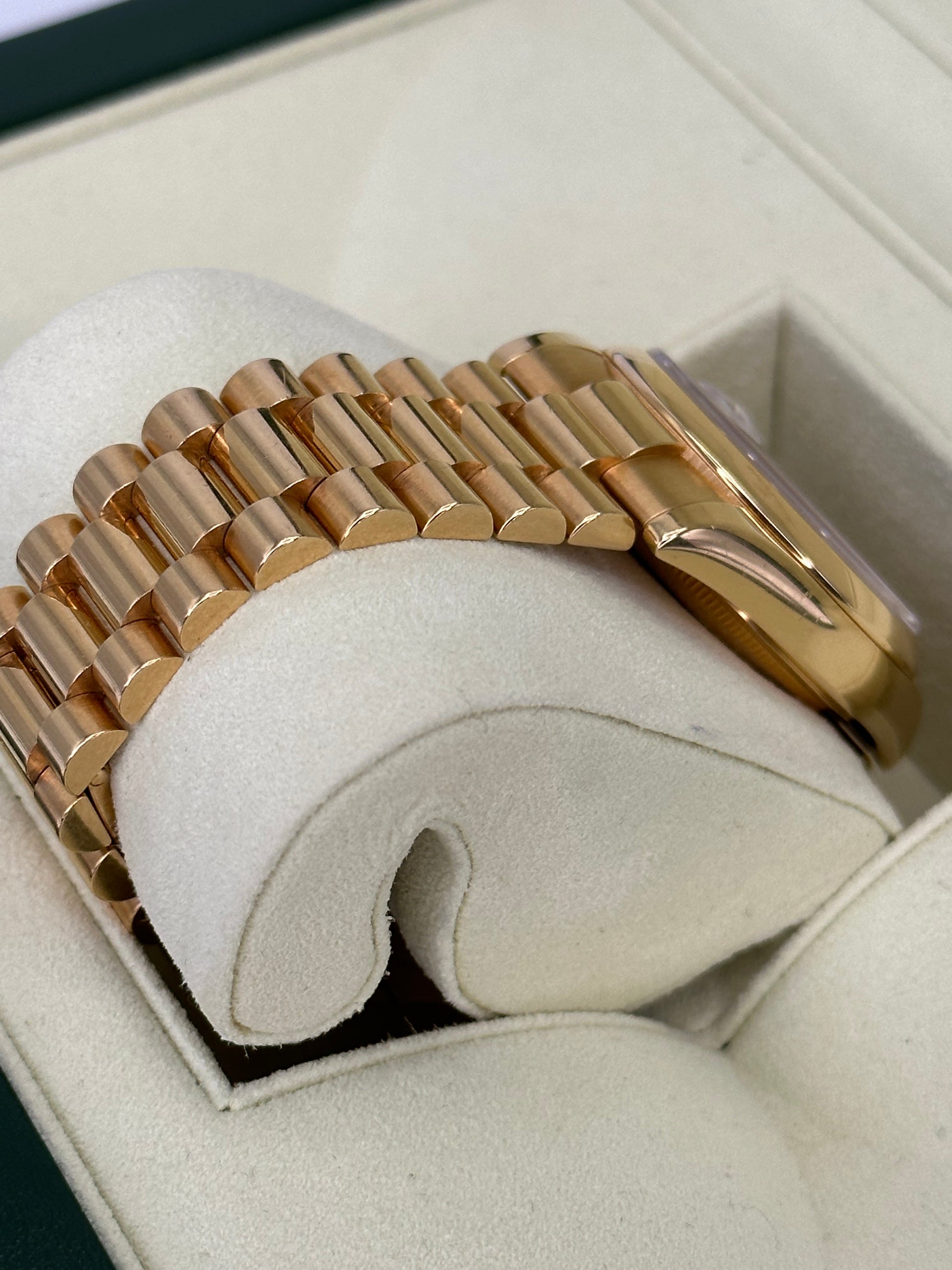 2011 Rolex Day-Date 36mm 118208 Presidential Black Onyx Dial - MyWatchLLC