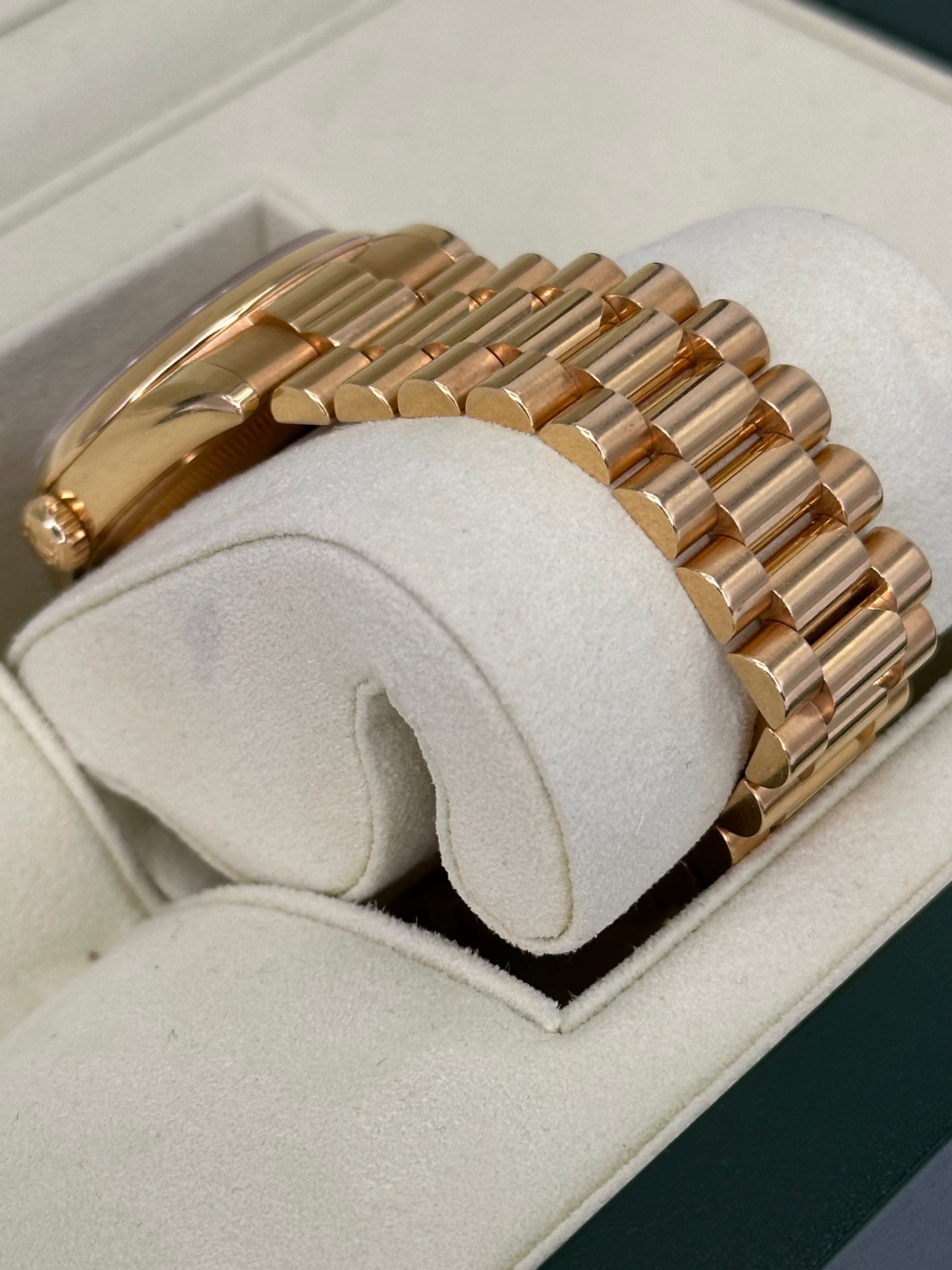 2011 Rolex Day-Date 36mm 118208 Presidential Black Onyx Dial - MyWatchLLC