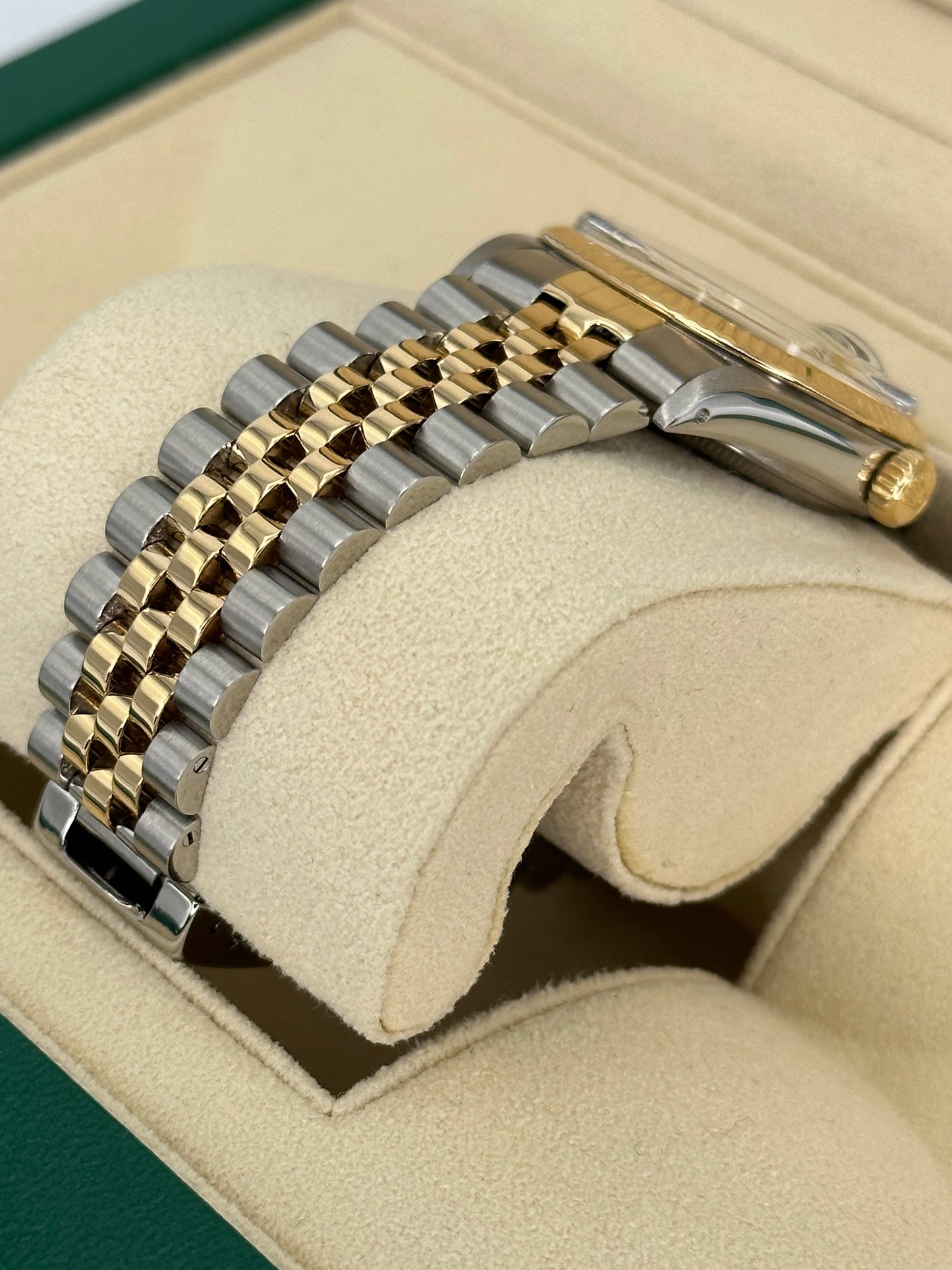 1987 Rolex Datejust 36mm 16013 Champagne Dial - MyWatchLLC