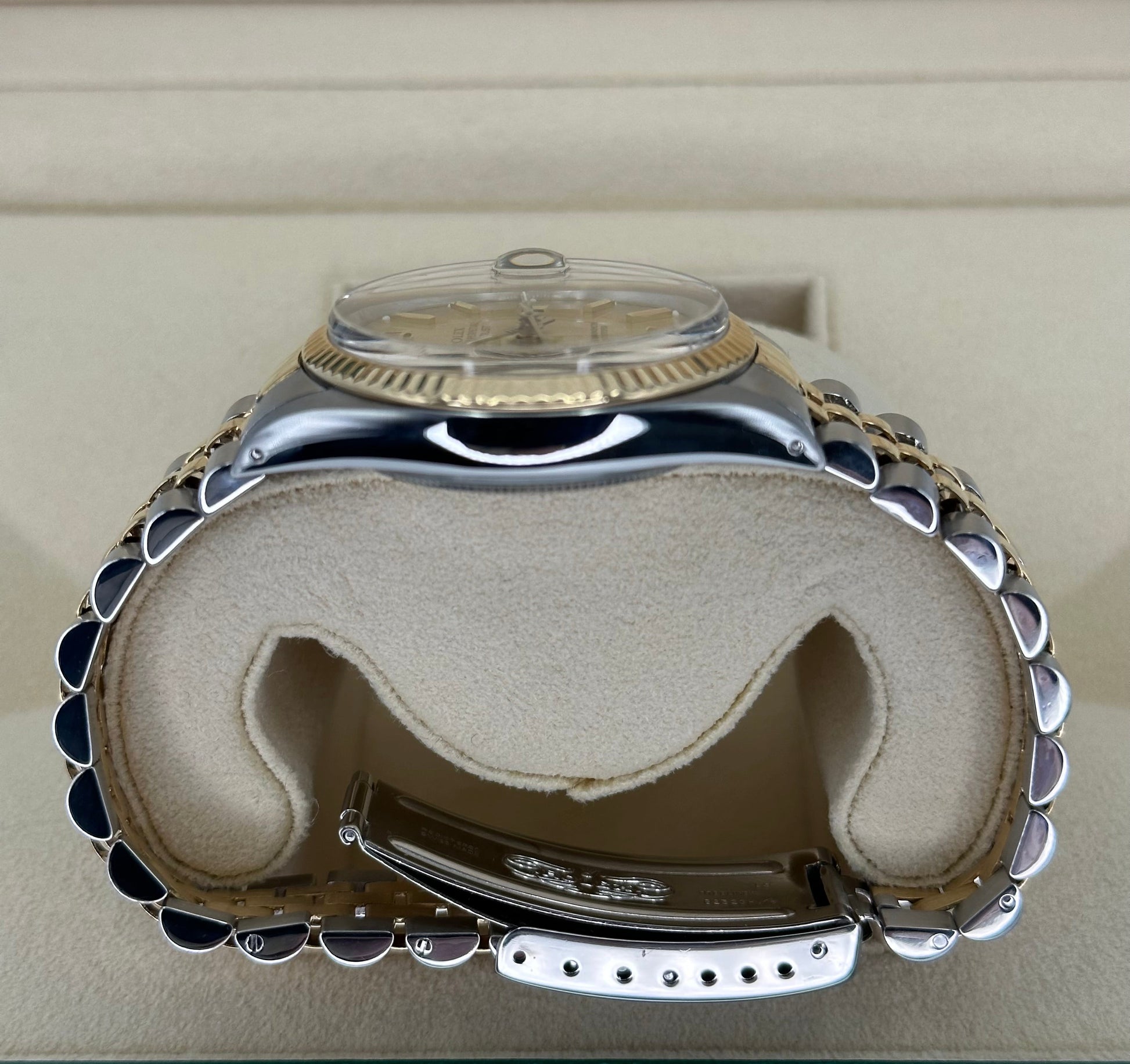 1987 Rolex Datejust 36mm 16013 Champagne Dial - MyWatchLLC