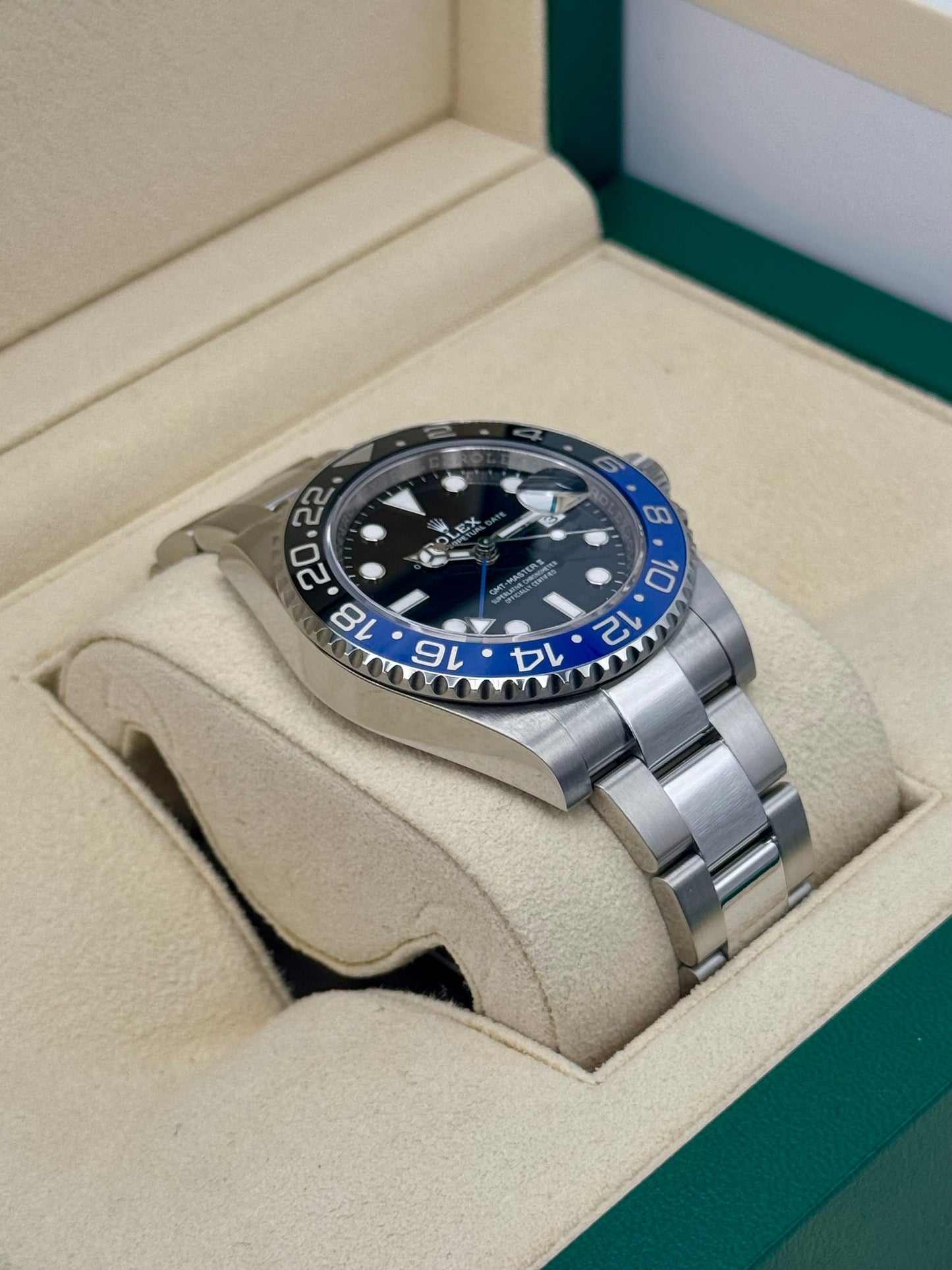 2023 Rolex GMT-Master II "Batman" 40mm 126710BLNR Oyster - MyWatchLLC