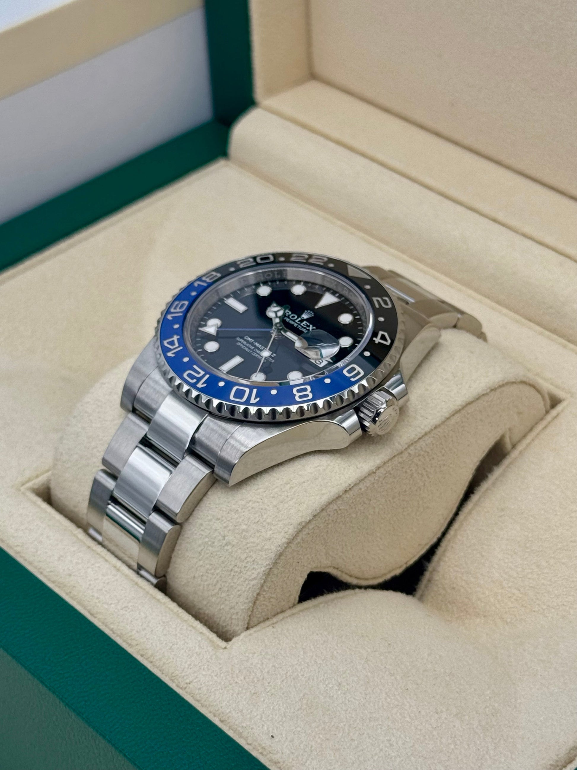 2023 Rolex GMT-Master II "Batman" 40mm 126710BLNR Oyster - MyWatchLLC