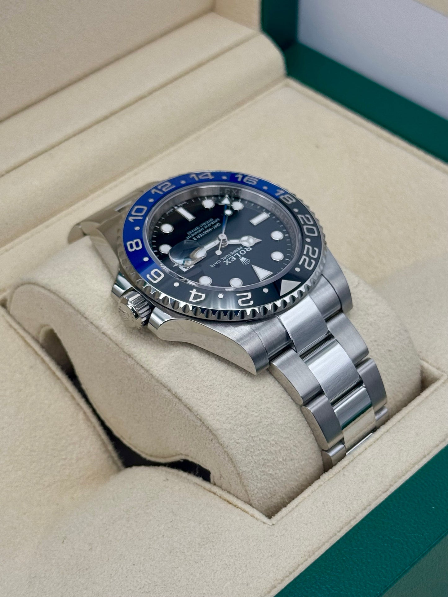 2023 Rolex GMT-Master II "Batman" 40mm 126710BLNR Oyster - MyWatchLLC