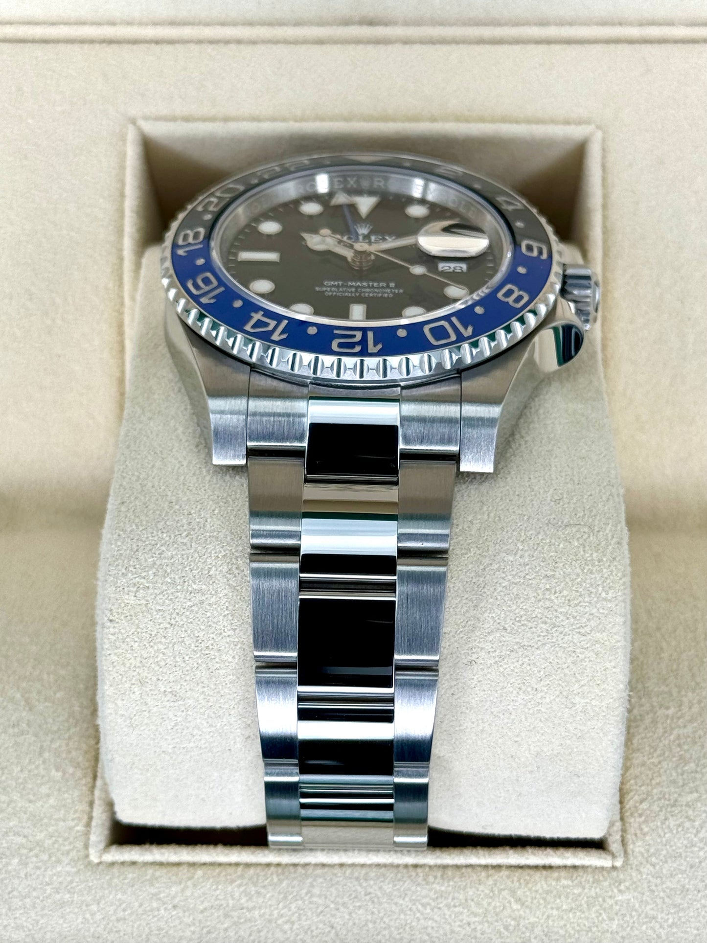 2021 Rolex GMT-Master II "Batman" 40mm 126710BLNR Oyster Black Dial - MyWatchLLC