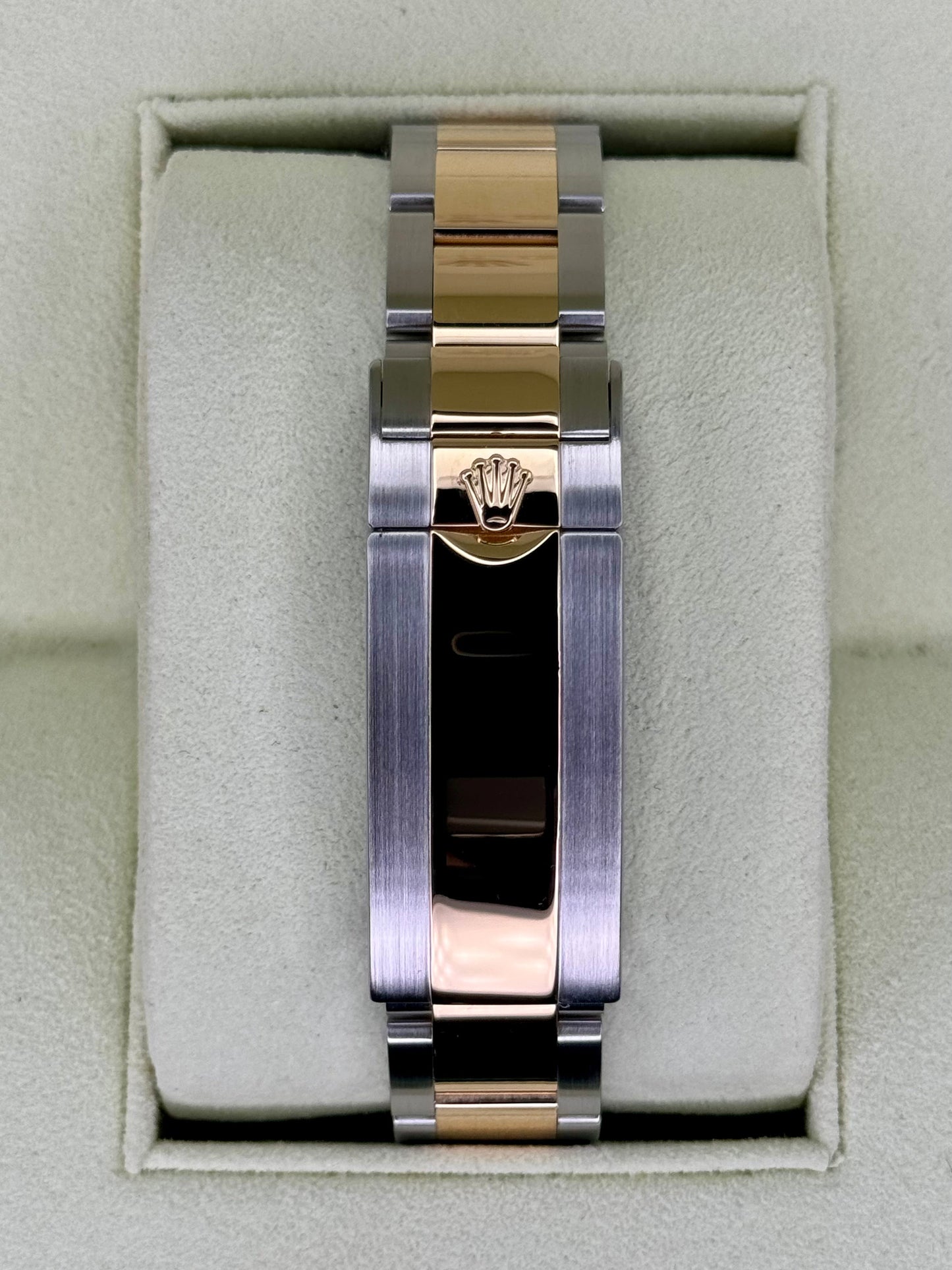 Rolex Submariner 40mm 116613N Two-Tone Black Diamond Dial - MyWatchLLC