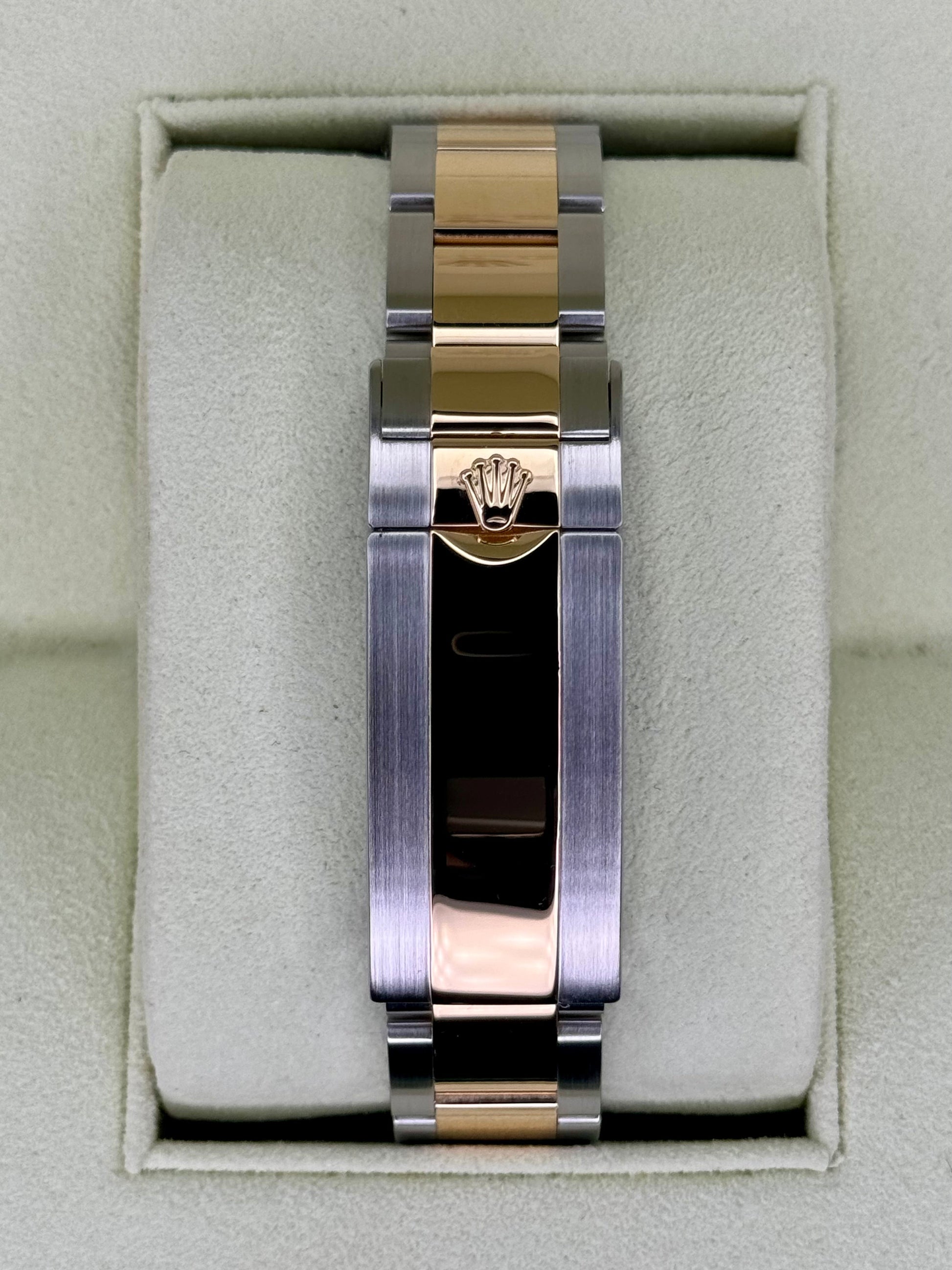 Rolex Submariner 40mm 116613N Two-Tone Black Diamond Dial - MyWatchLLC