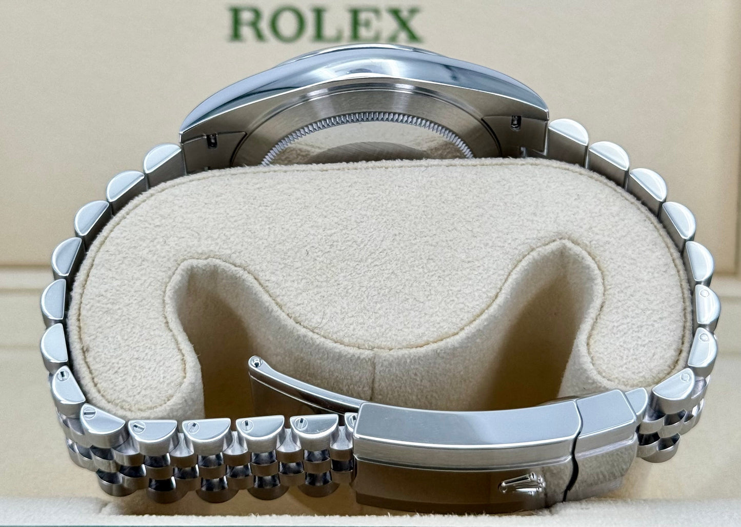 NEW Rolex 2023 Datejust 41mm 126300 Jubilee Rhodium Dial - MyWatchLLC