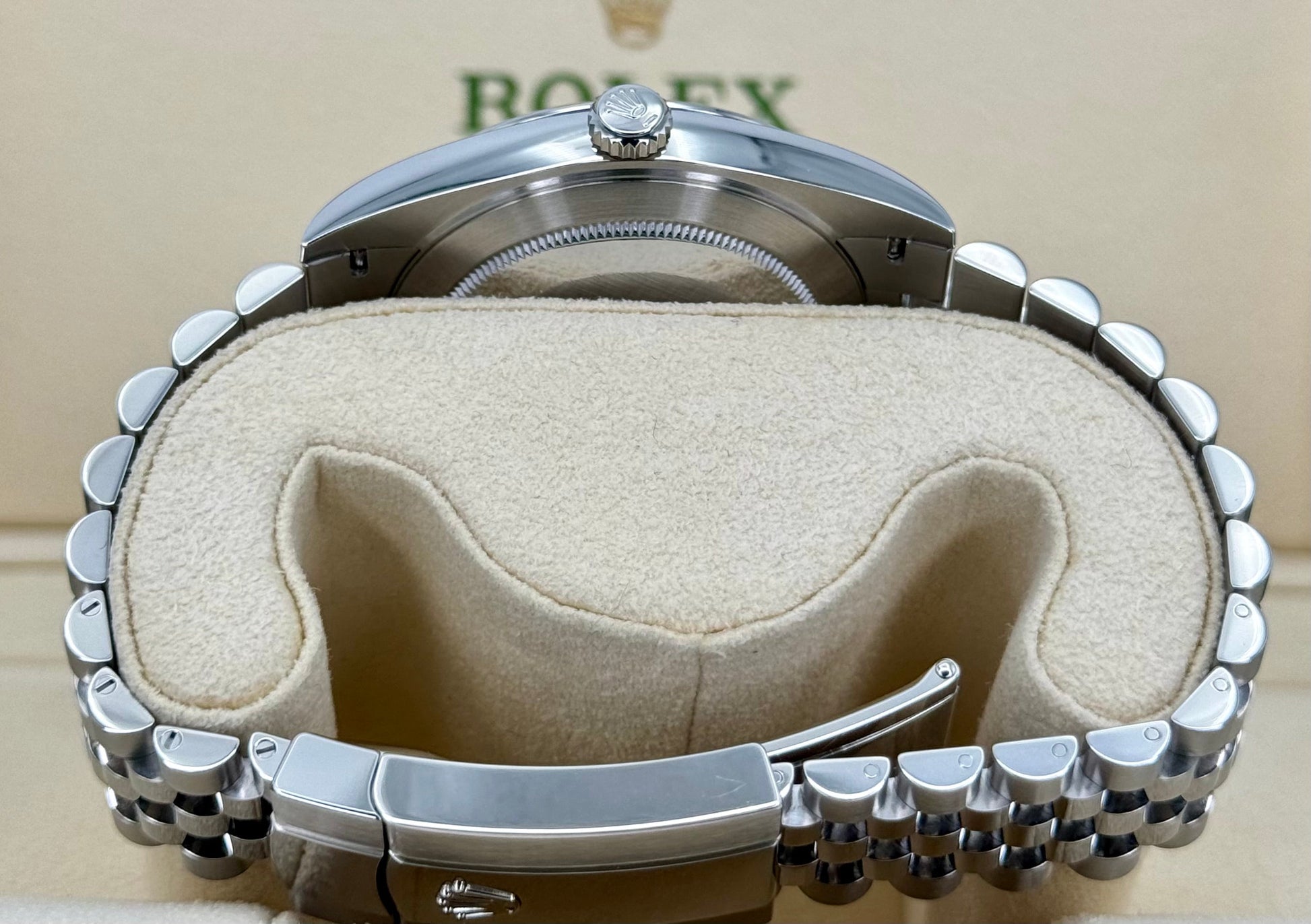 NEW Rolex 2023 Datejust 41mm 126300 Jubilee Rhodium Dial - MyWatchLLC