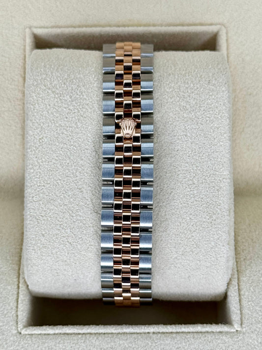 NEW 2022 Rolex Lady-Datejust 28mm 279171 Two-Tone Jubilee White Dial - MyWatchLLC