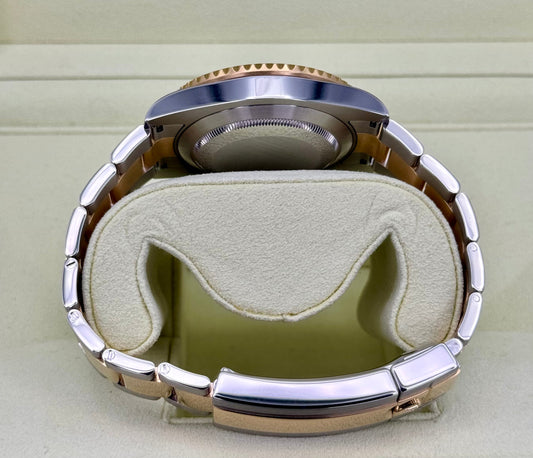 2010 Rolex Submariner "Bluesy" 40mm 116613LB Two-Tone Flat Blue Dial - MyWatchLLC