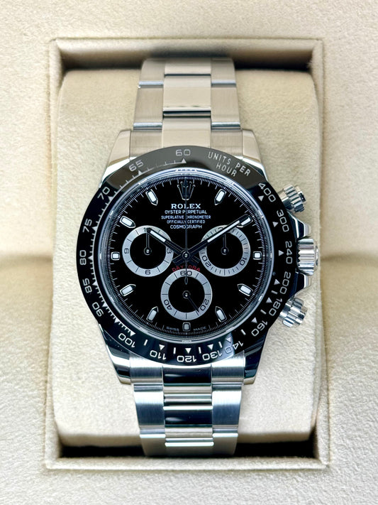 2019 Rolex Daytona 40mm 116500LN Stainless Steel Black Dial - MyWatchLLC