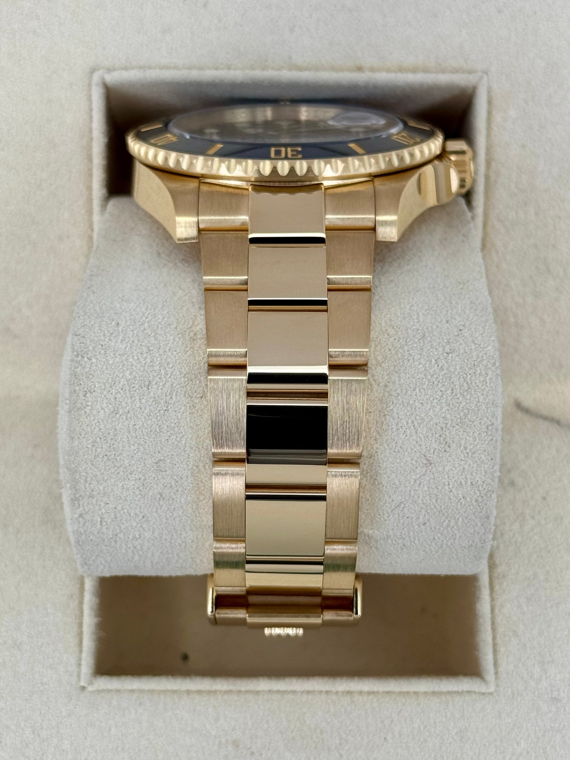 2022 Rolex Submariner 41mm 126618LN Yellow Gold Black Dial - MyWatchLLC