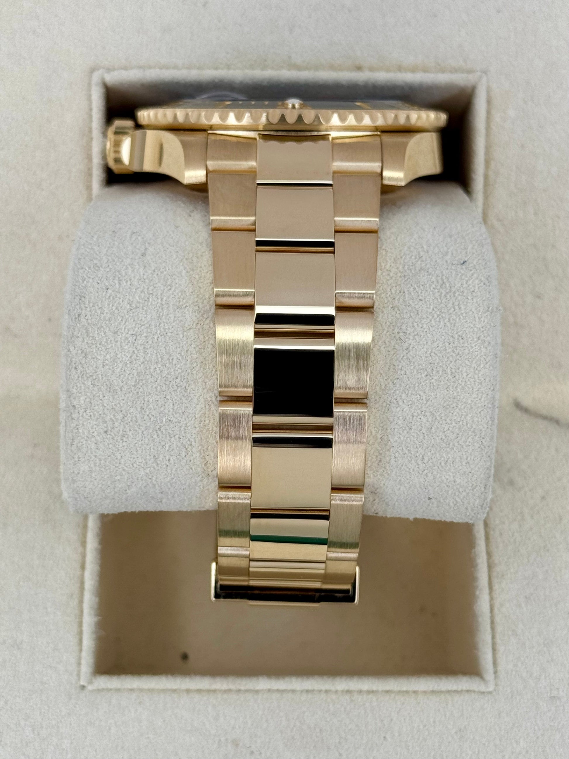 2022 Rolex Submariner 41mm 126618LN Yellow Gold Black Dial - MyWatchLLC