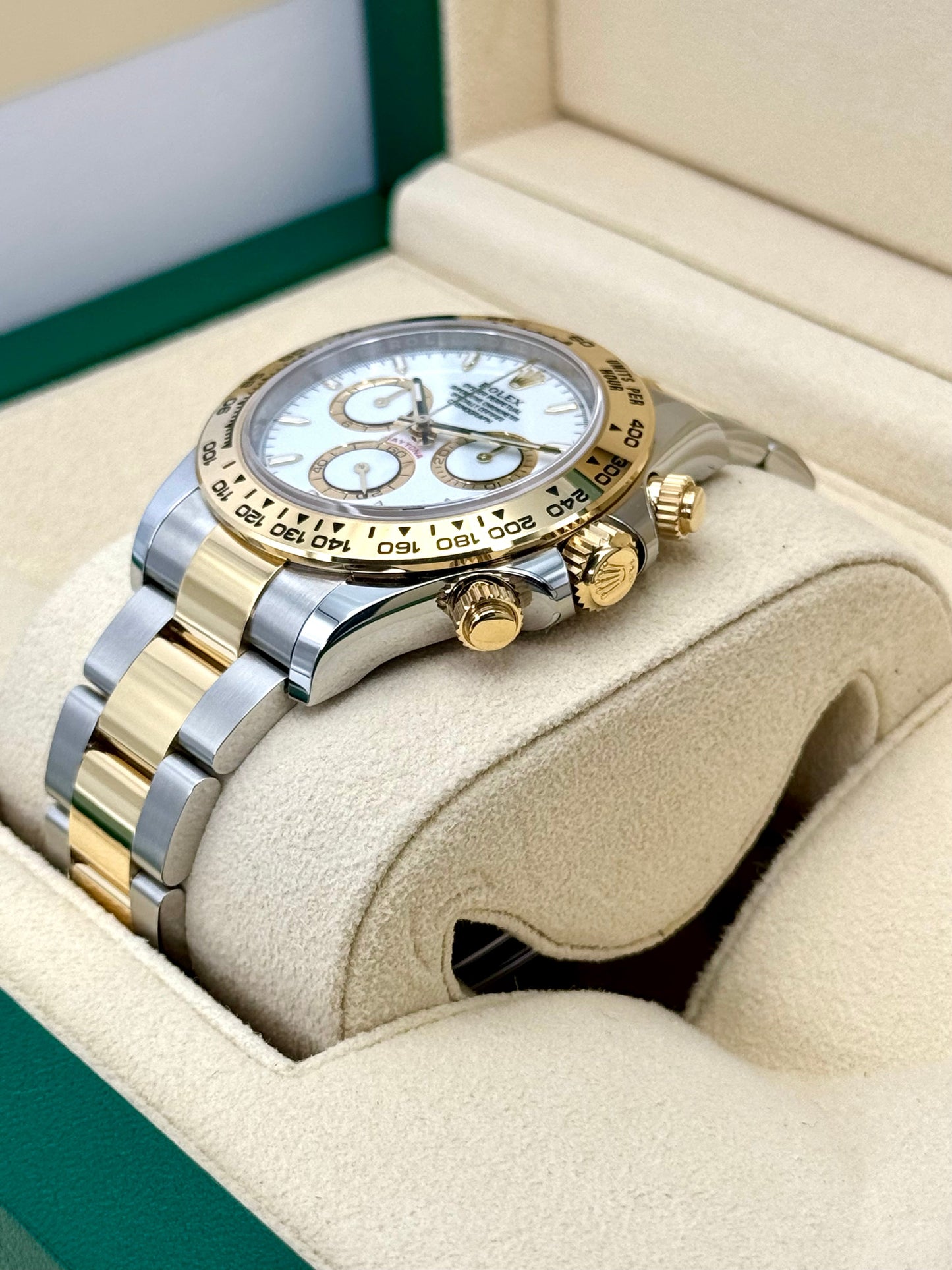 NEW 2024 Rolex Daytona 40mm 126503 Two-Tone White Dial - MyWatchLLC