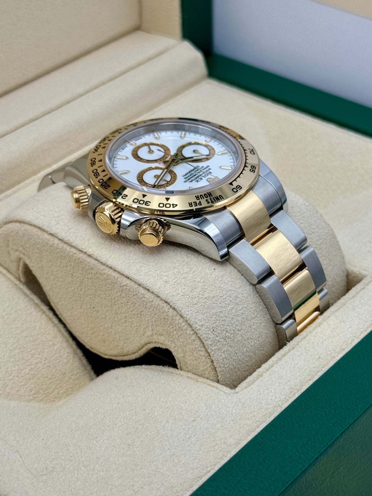 NEW 2024 Rolex Daytona 40mm 126503 Two-Tone White Dial - MyWatchLLC