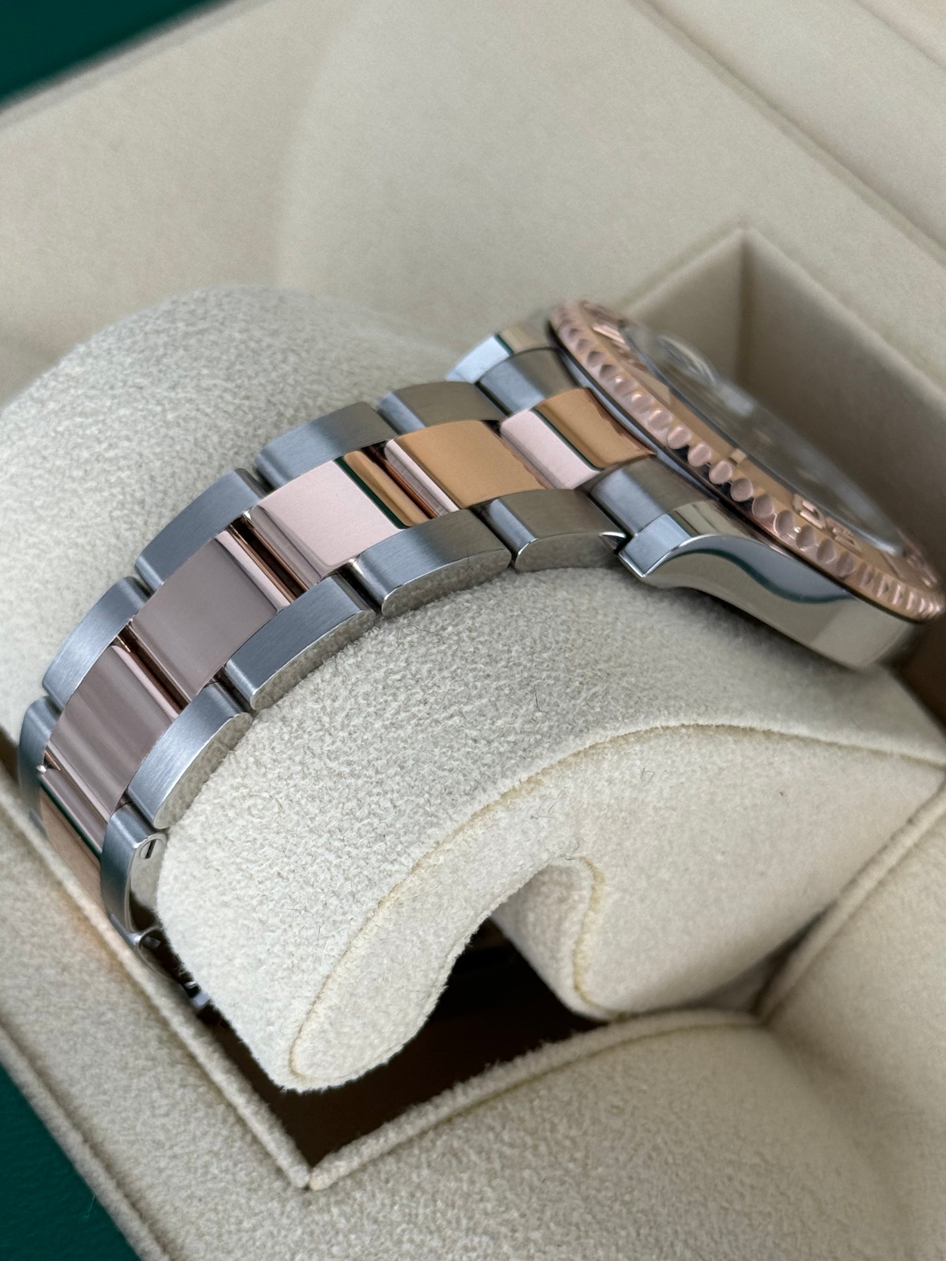 2023 Rolex Yacht-Master 36mm 268621 Two-Tone Oyster Black Dial - MyWatchLLC