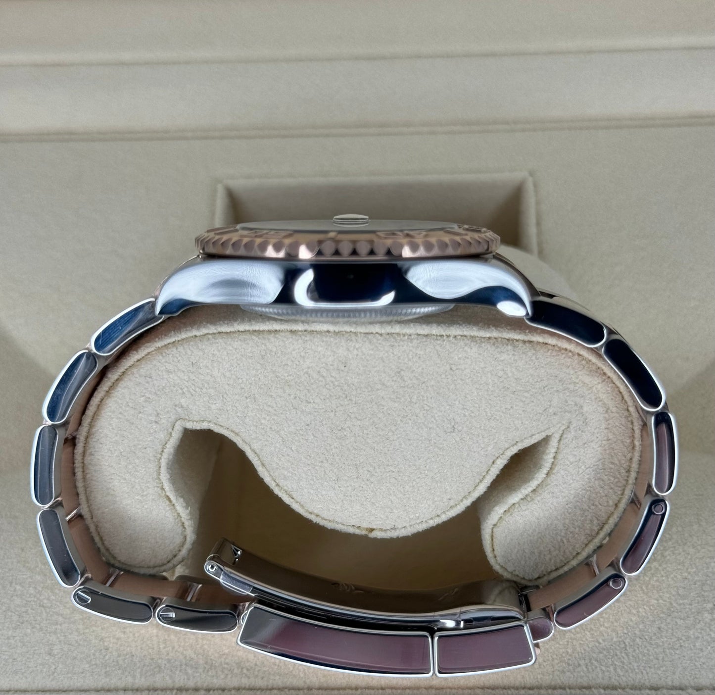 2023 Rolex Yacht-Master 36mm 268621 Two-Tone Oyster Black Dial - MyWatchLLC