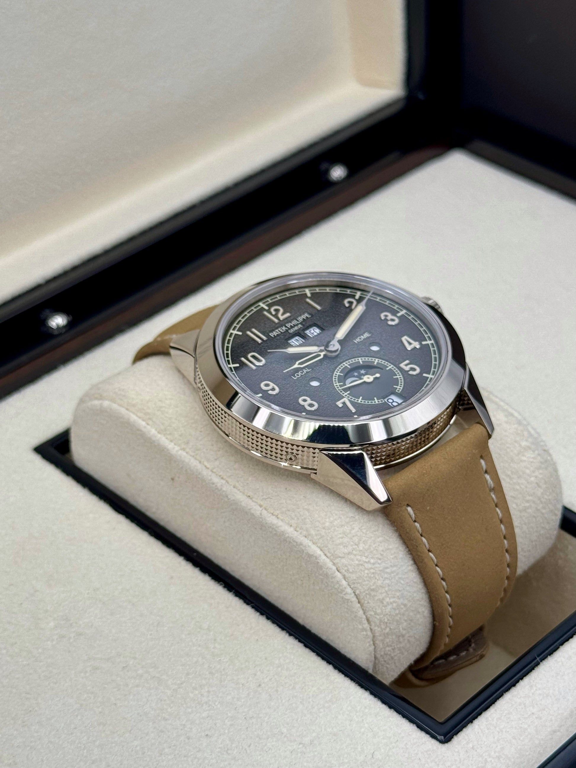 NEW 2024 Patek Philippe 42mm 5326G Annual Calendar Travel Time Compliations - MyWatchLLC