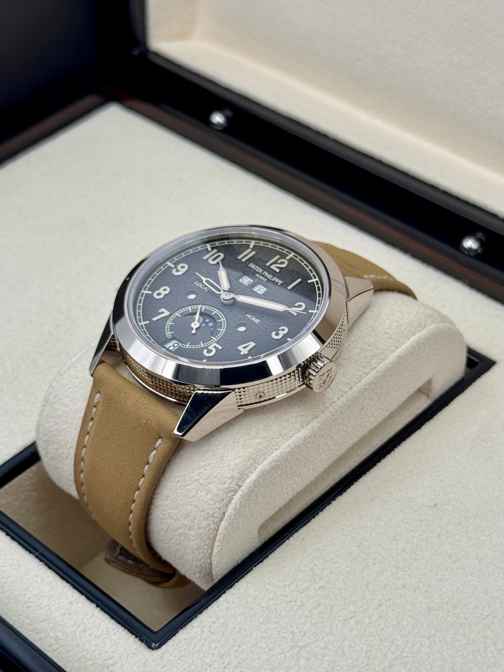 NEW 2024 Patek Philippe 42mm 5326G Annual Calendar Travel Time Compliations - MyWatchLLC