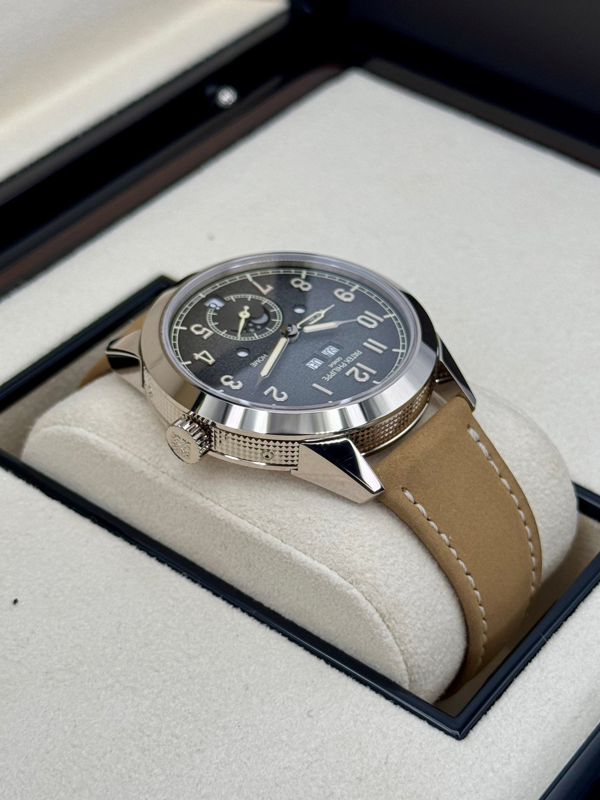 NEW 2024 Patek Philippe 42mm 5326G Annual Calendar Travel Time Compliations - MyWatchLLC