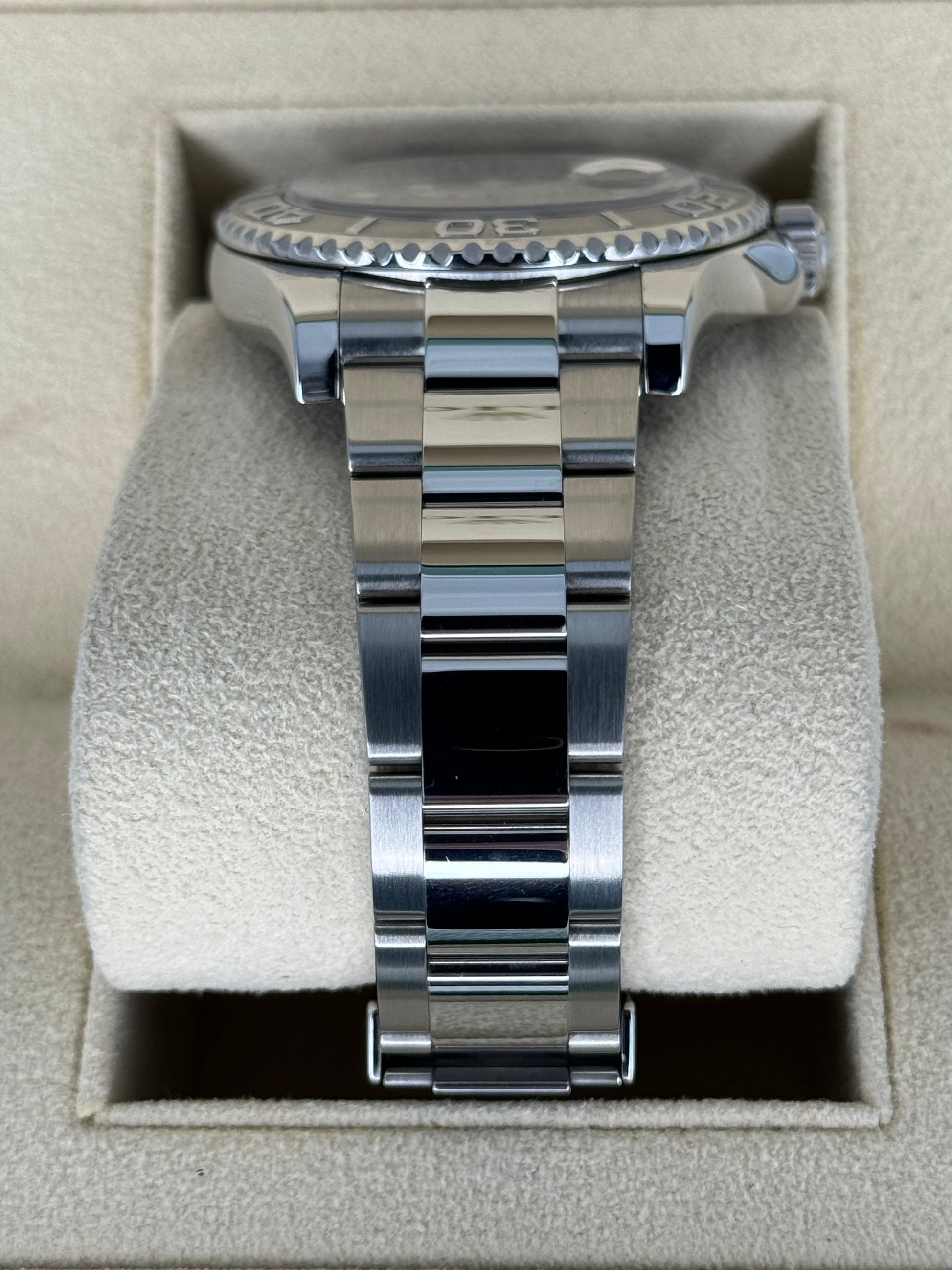 2019 Rolex Yacht-Master 40mm 116622 Stainless Steel Blue Dial - MyWatchLLC