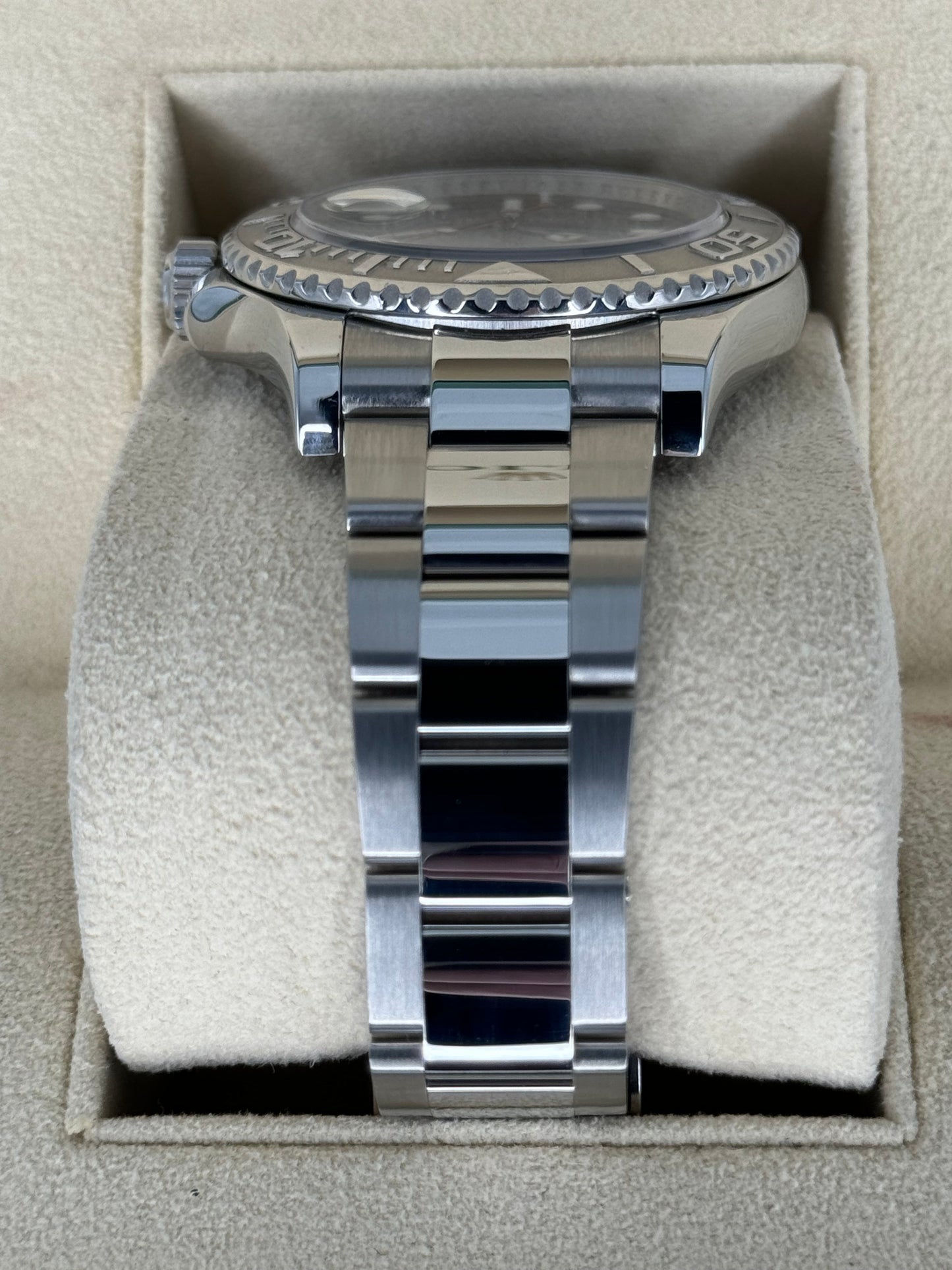 2019 Rolex Yacht-Master 40mm 116622 Stainless Steel Blue Dial - MyWatchLLC