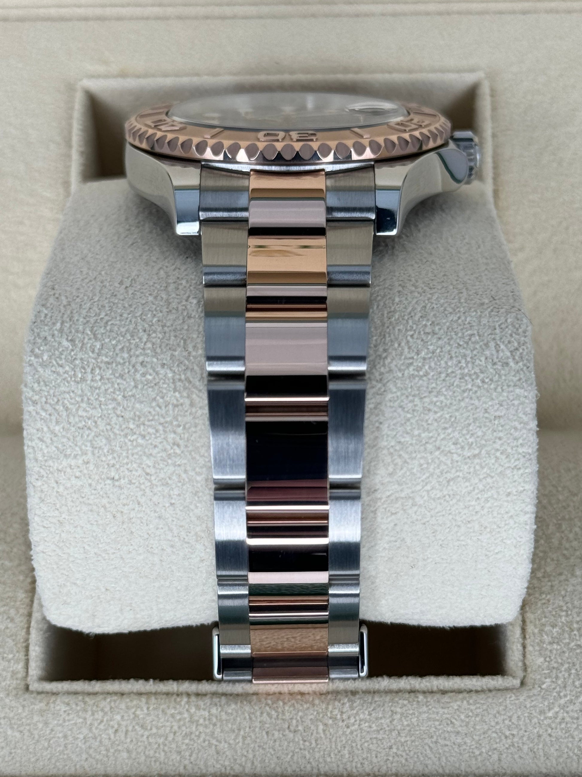 2023 Rolex Yacht-Master 37mm 268621 Two-Tone Chocolate Dial - MyWatchLLC